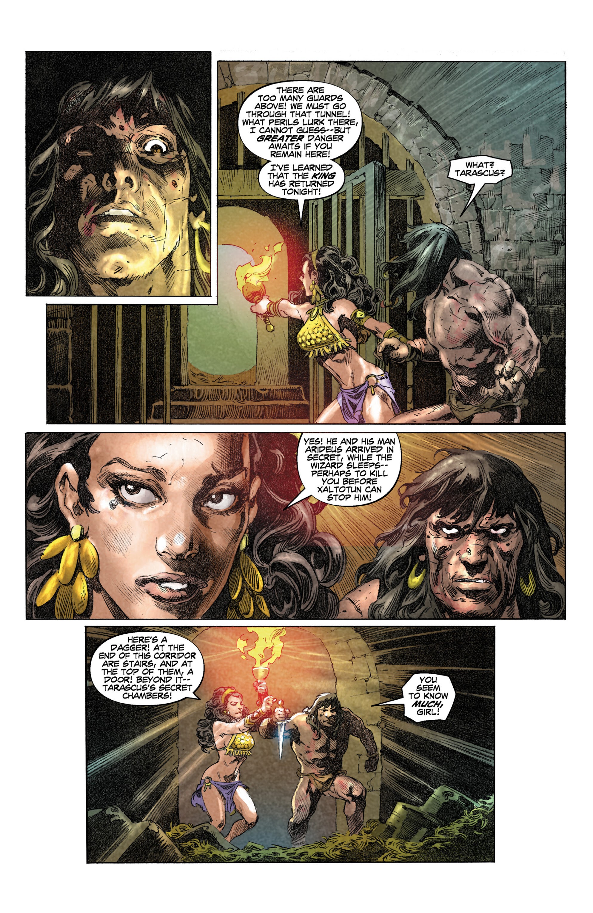 Read online King Conan Chronicles Epic Collection comic -  Issue # Wolves And Dragons (Part 1) - 55