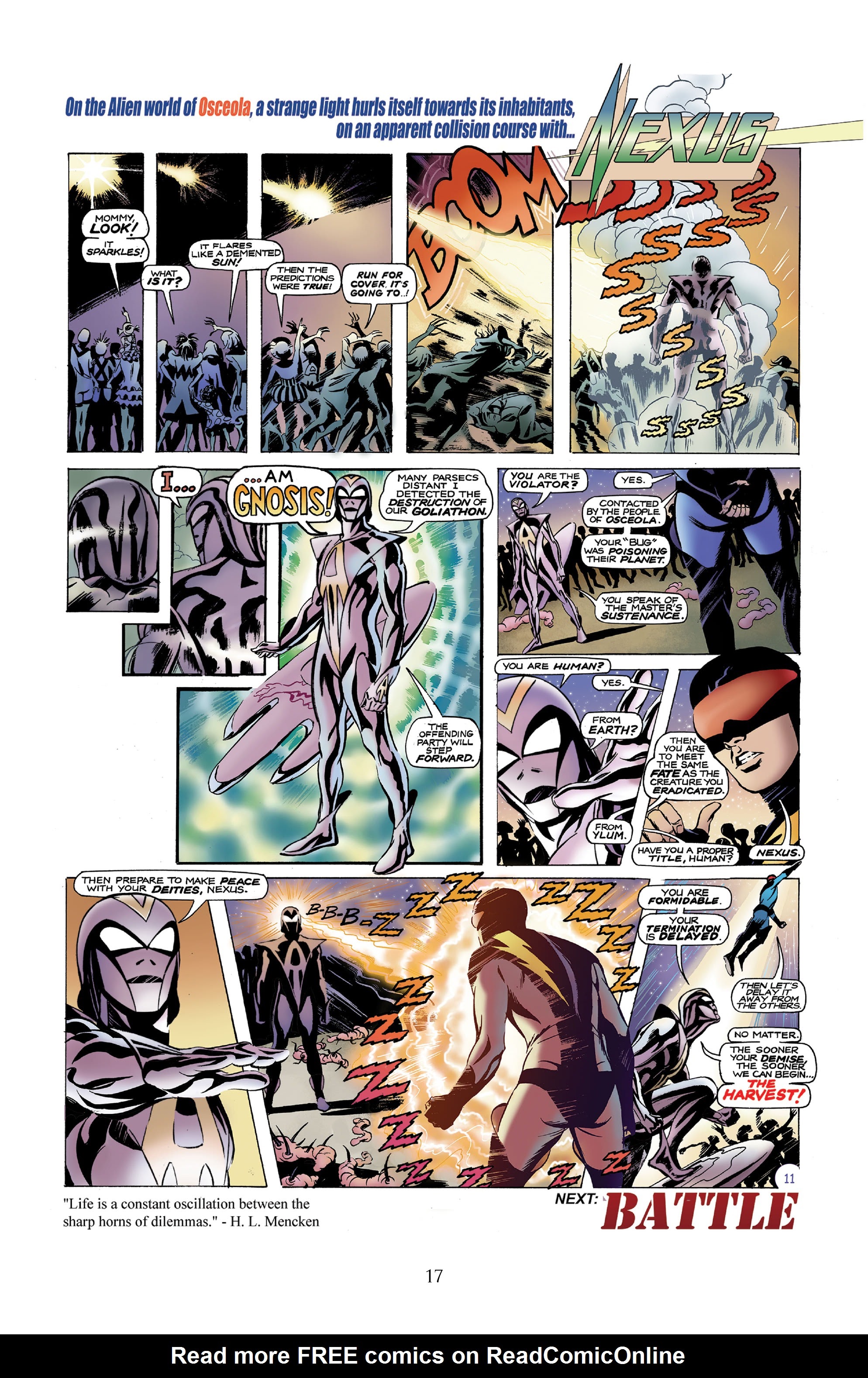 Read online Nexus Newspaper Strips: The Coming of Gourmando comic -  Issue # TPB (Part 1) - 16
