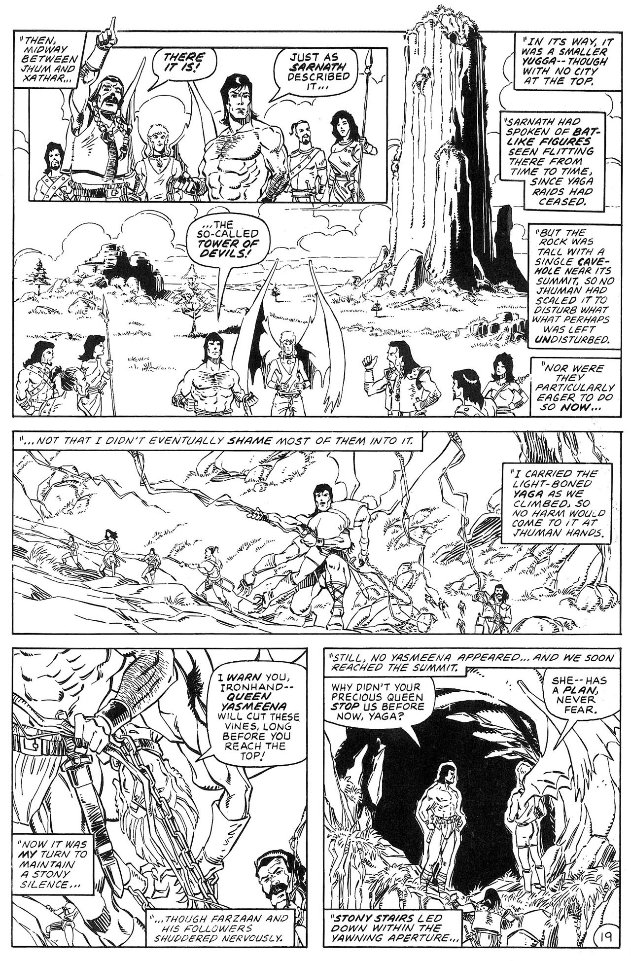 Read online Ironhand of Almuric comic -  Issue #3 - 21