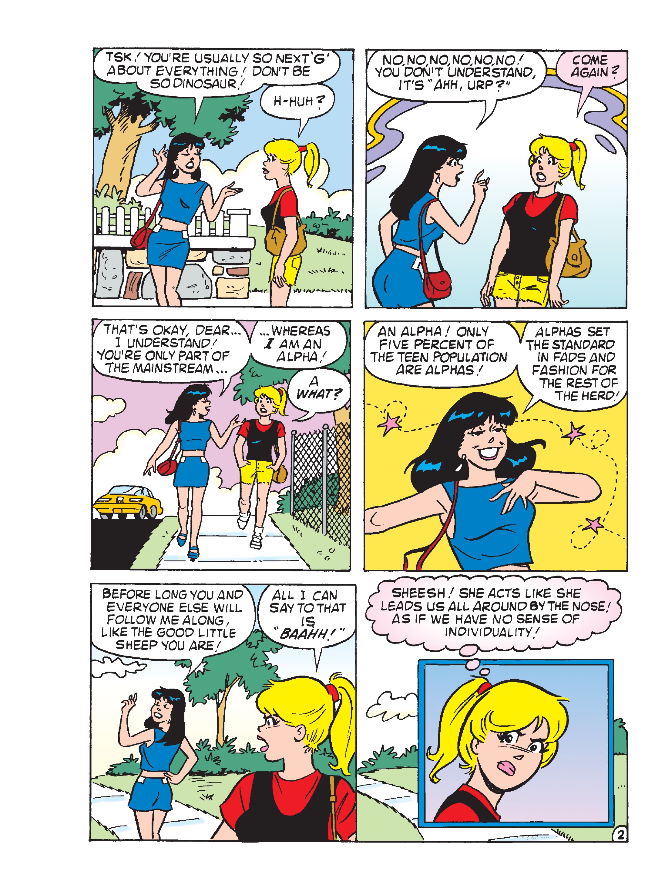 Read online World of Betty & Veronica Digest comic -  Issue #7 - 146