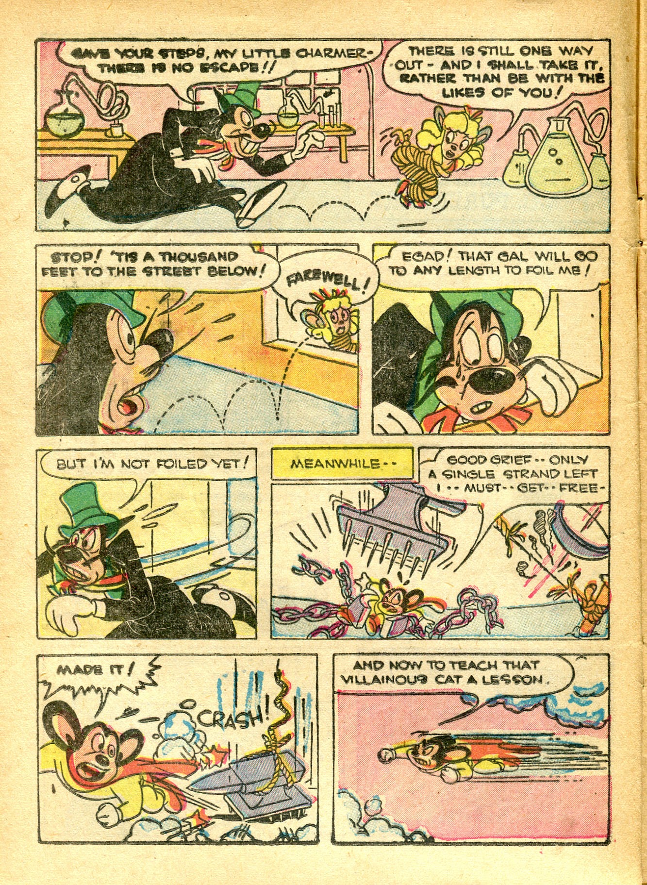 Read online Paul Terry's Mighty Mouse Comics comic -  Issue #27 - 4