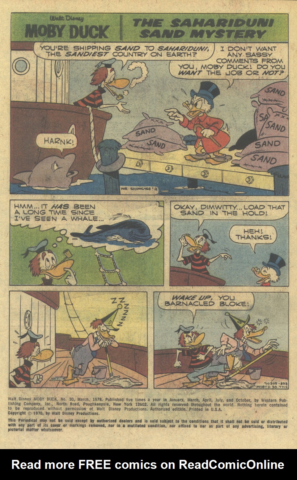 Read online Moby Duck comic -  Issue #30 - 3