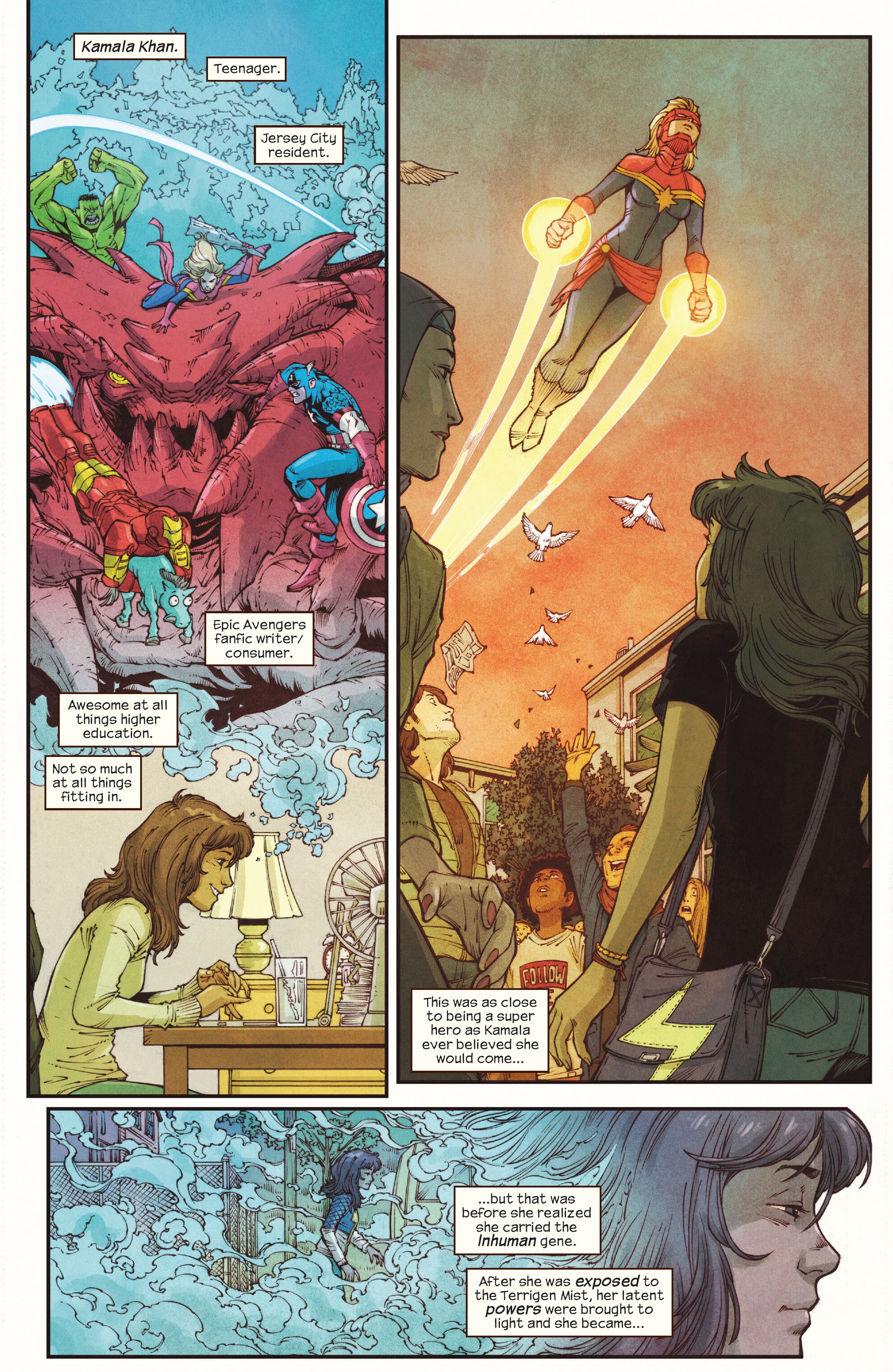 Read online Marvel-Verse: Ms. Marvel comic -  Issue # TPB - 4