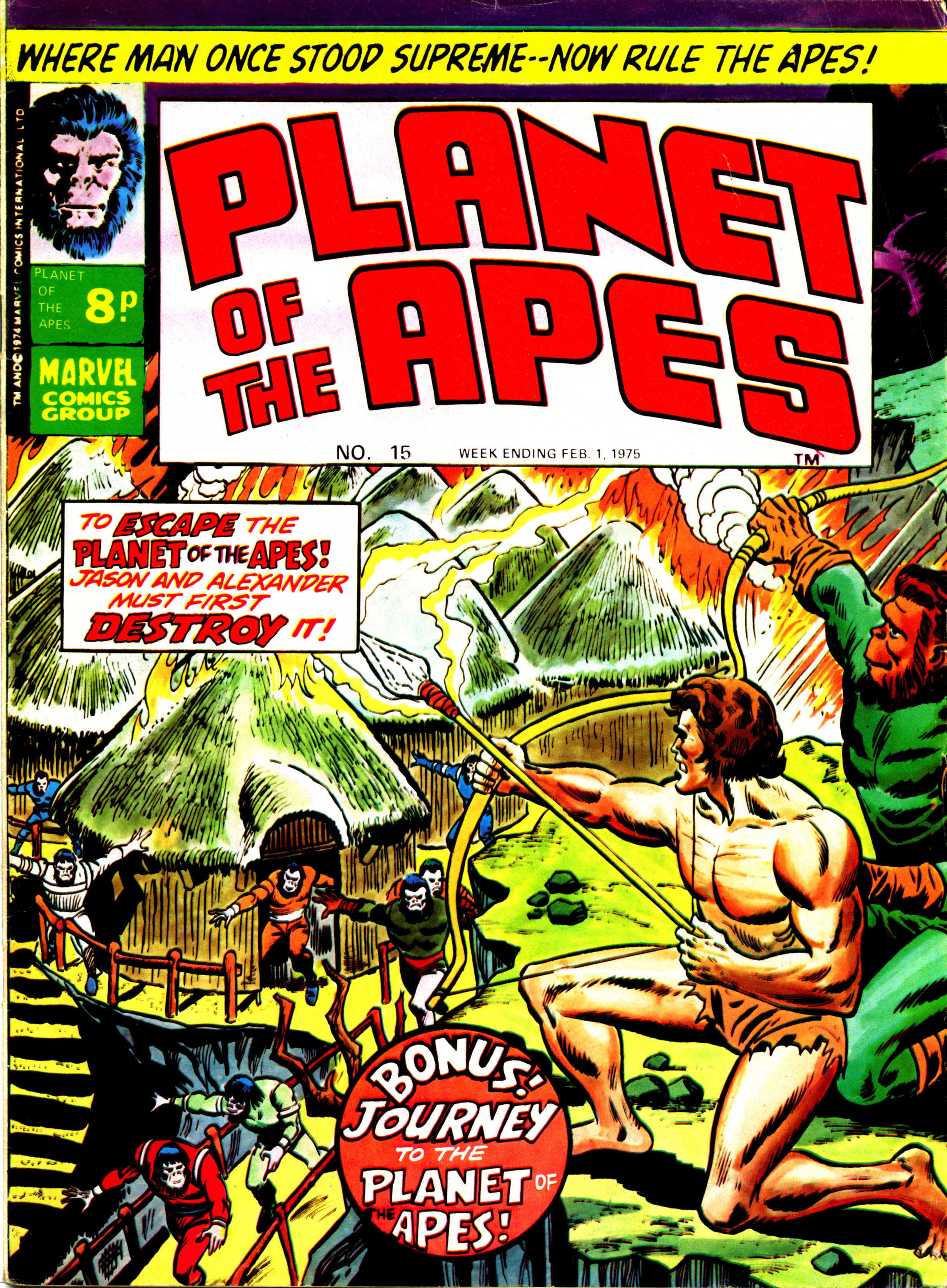 Read online Planet of the Apes (1974) comic -  Issue #15 - 1
