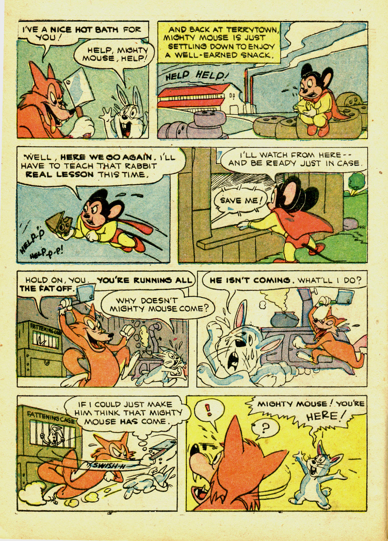 Read online Paul Terry's Mighty Mouse Comics comic -  Issue #30 - 8