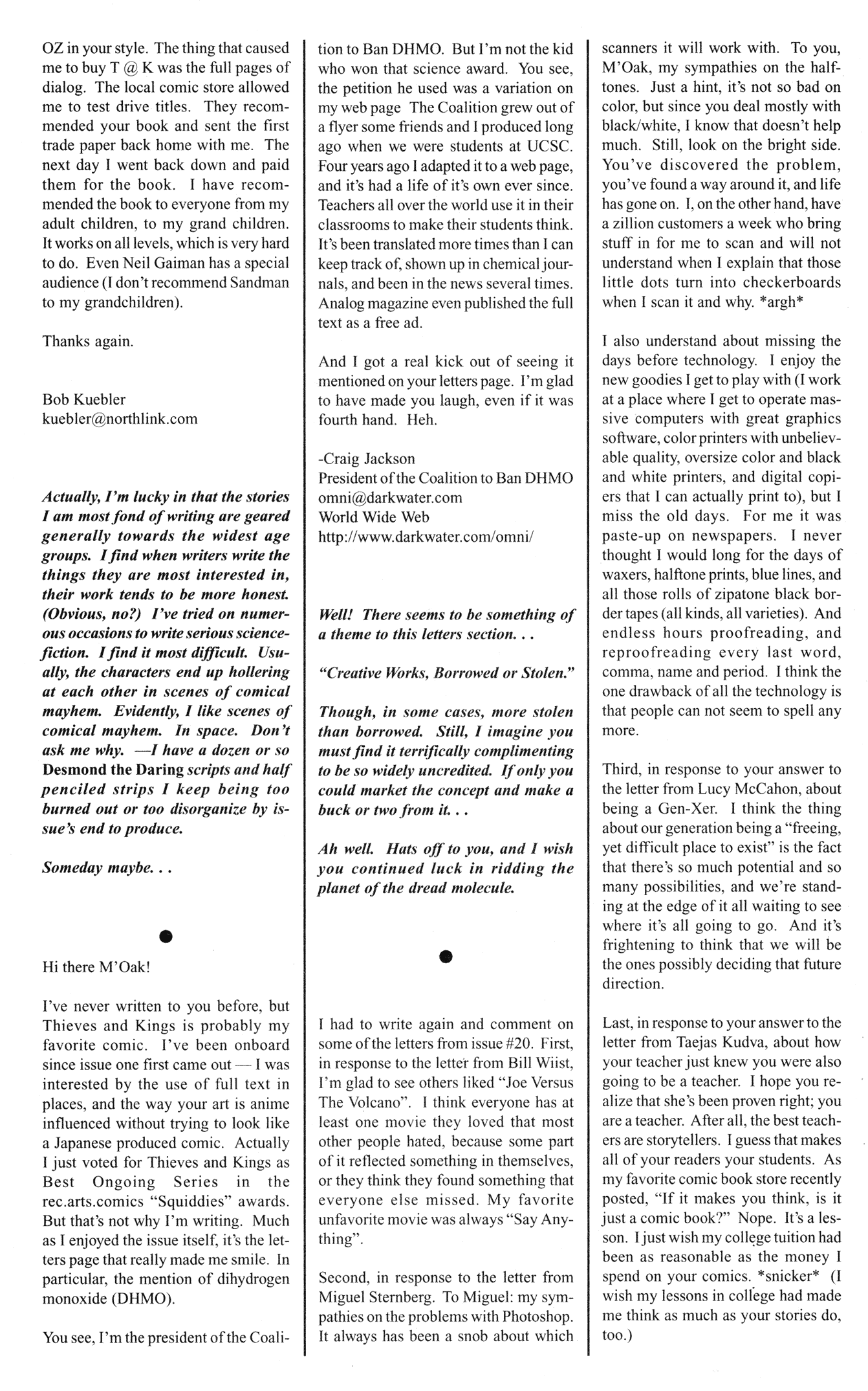 Read online Thieves & Kings comic -  Issue #21 - 25