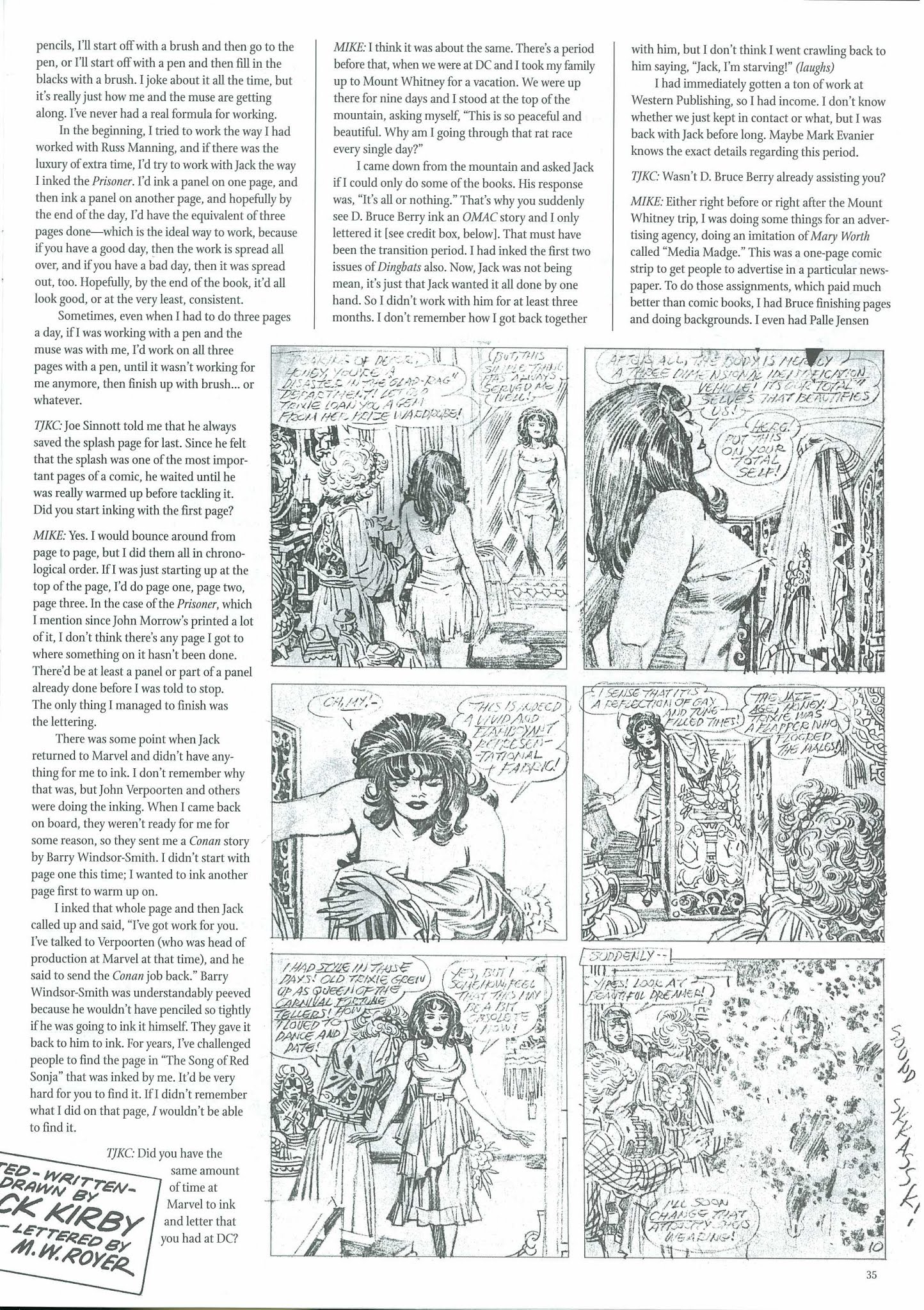 Read online The Jack Kirby Collector comic -  Issue #37 - 37