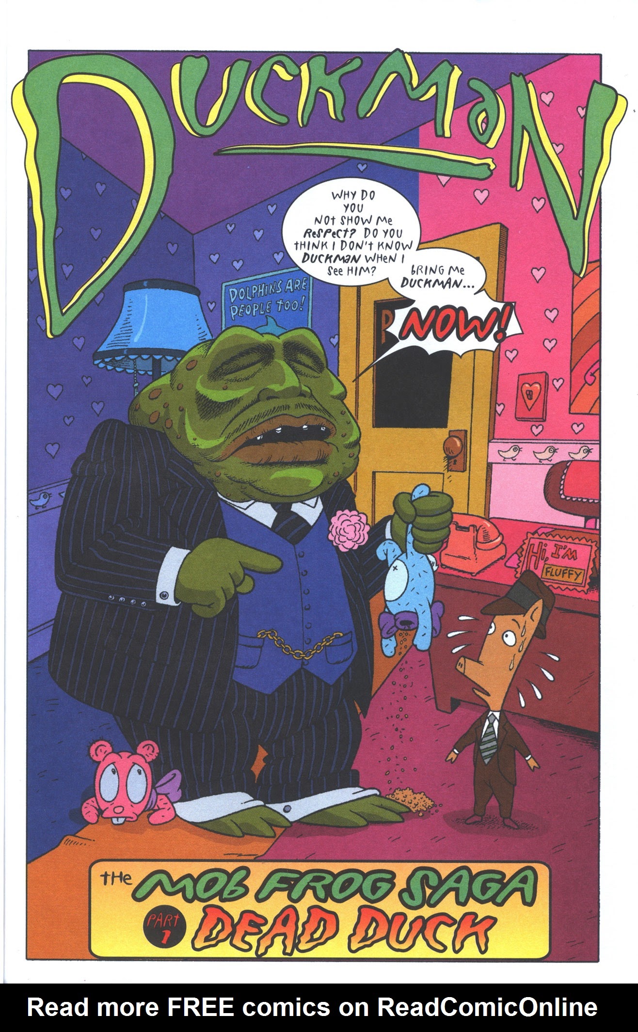 Read online Duckman : The Mob Frog Saga comic -  Issue #1 - 7
