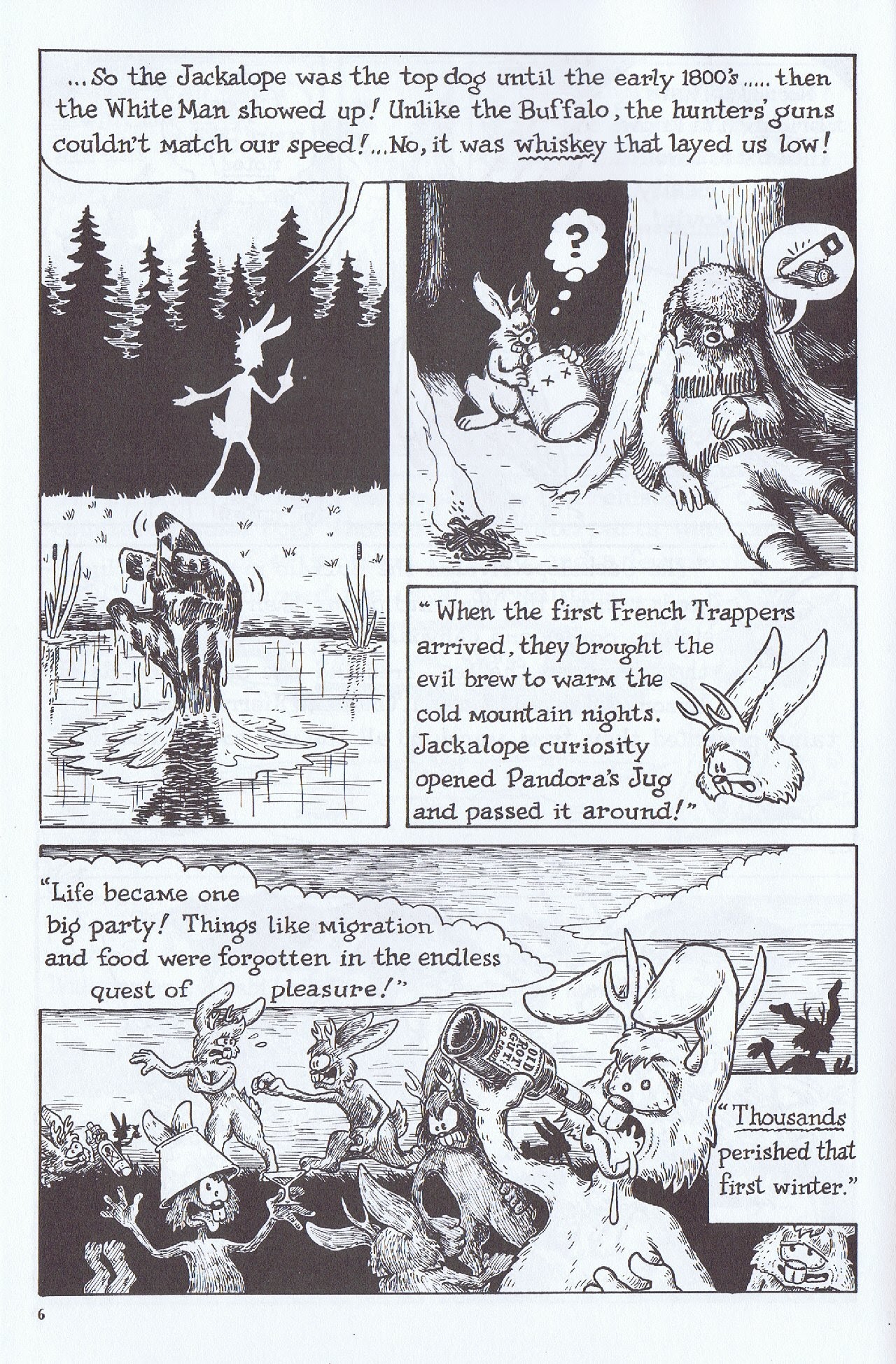 Read online Tales Of The Jackalope comic -  Issue #1 - 8