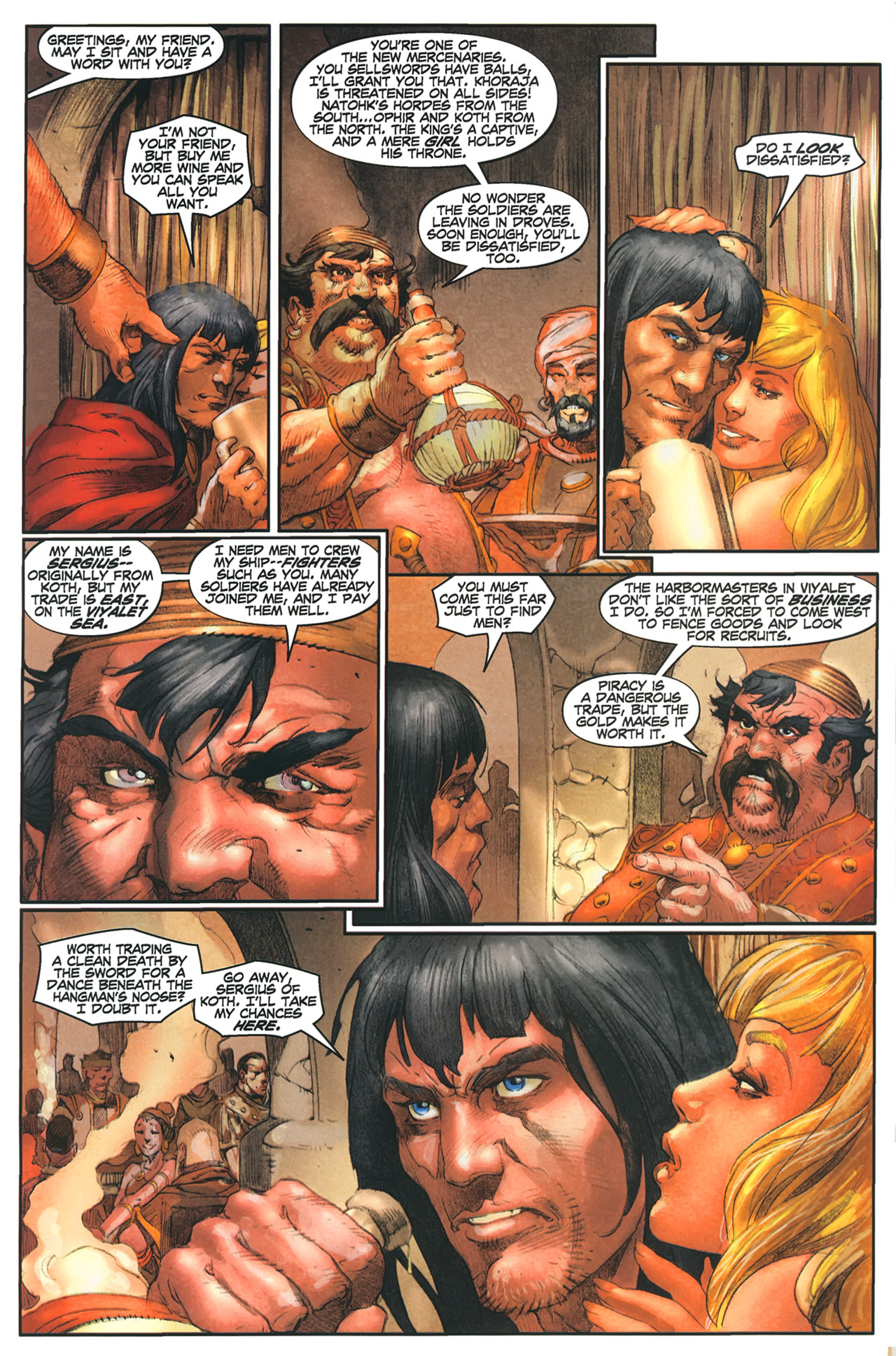 Read online Conan The Cimmerian comic -  Issue #10 - 8