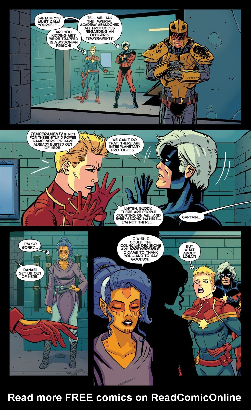 Read online Marvel-Verse (2020) comic -  Issue # Captain Marvel - 105