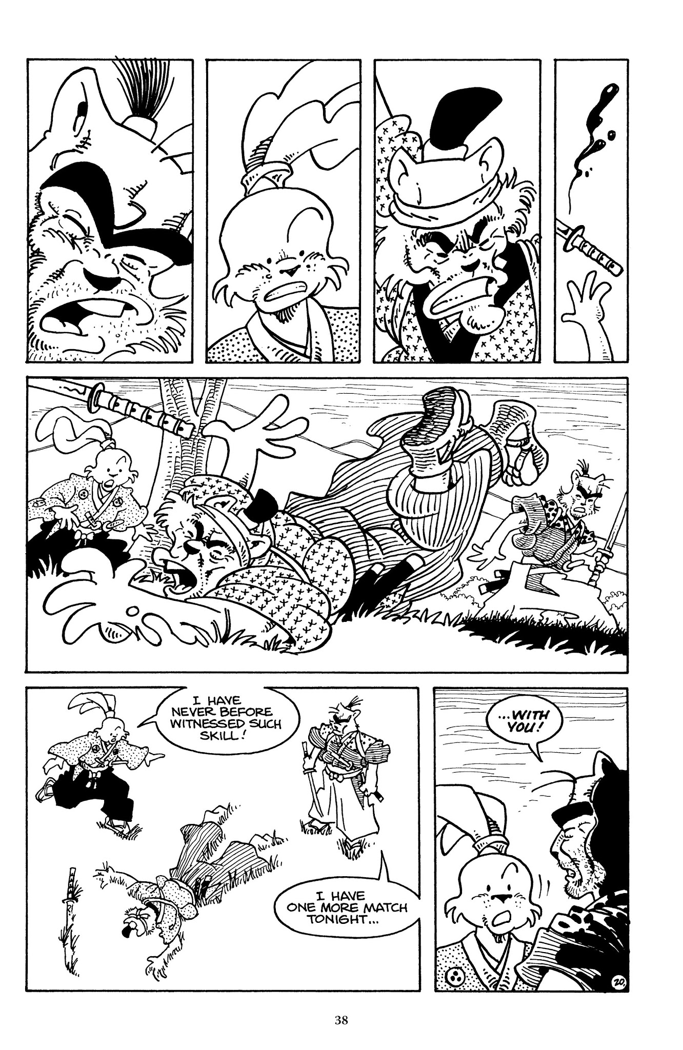 Read online The Usagi Yojimbo Saga comic -  Issue # TPB 2 - 38