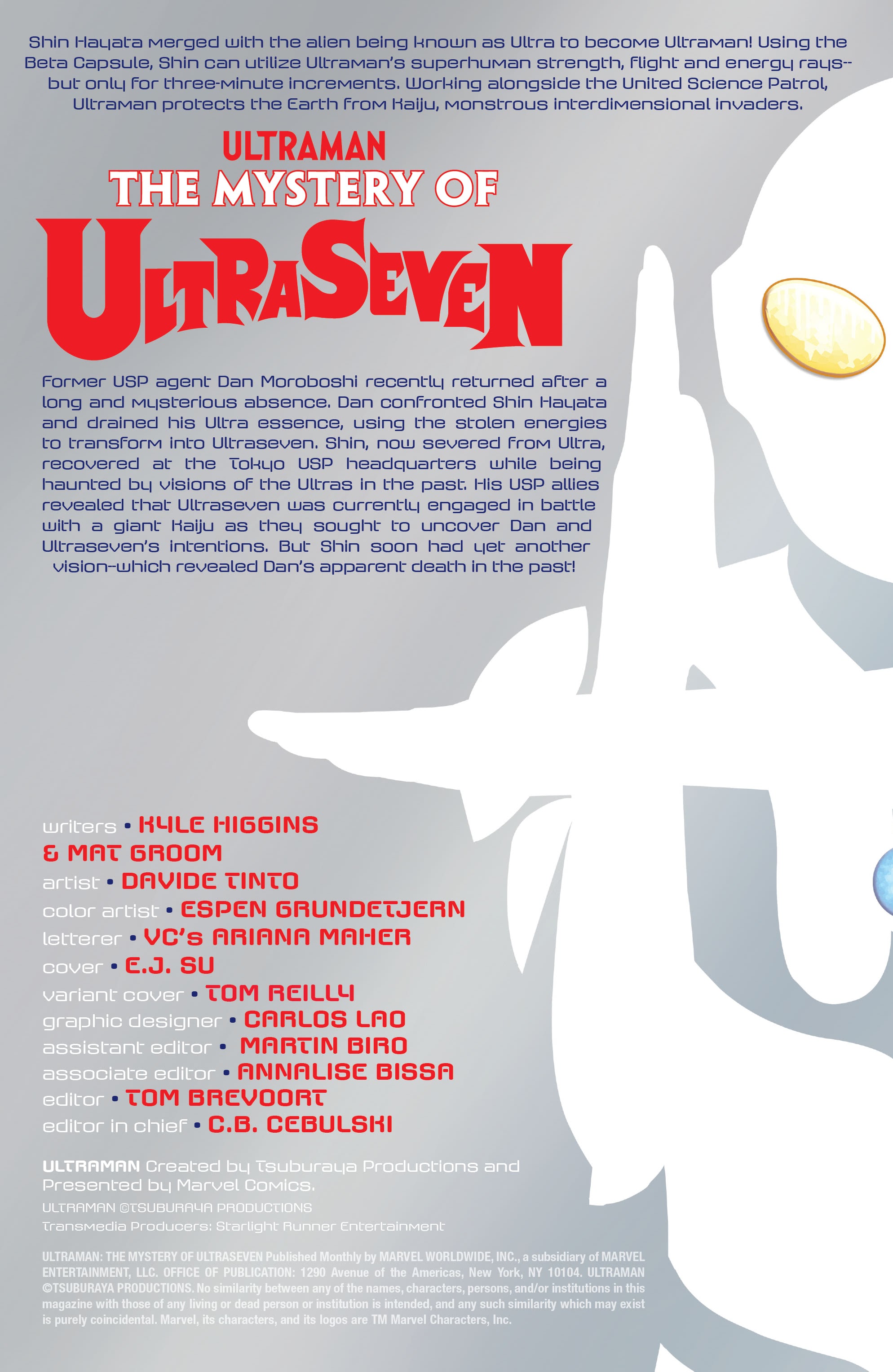 Read online Ultraman: The Mystery of Ultraseven comic -  Issue #2 - 2