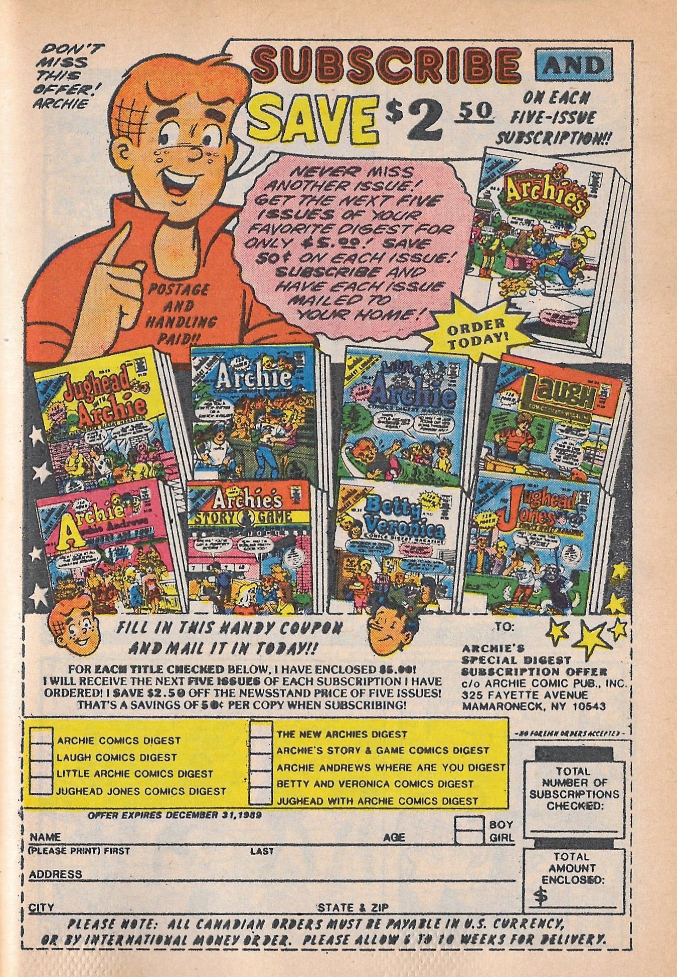 Read online Archie Digest Magazine comic -  Issue #97 - 35