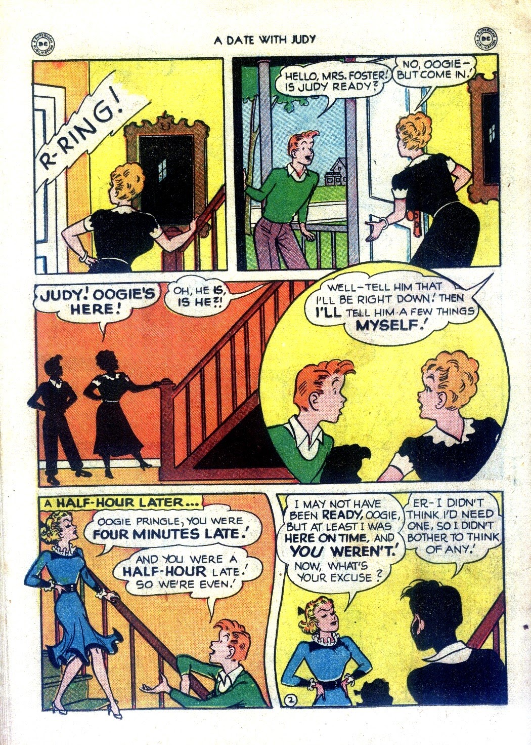 Read online A Date with Judy comic -  Issue #13 - 26