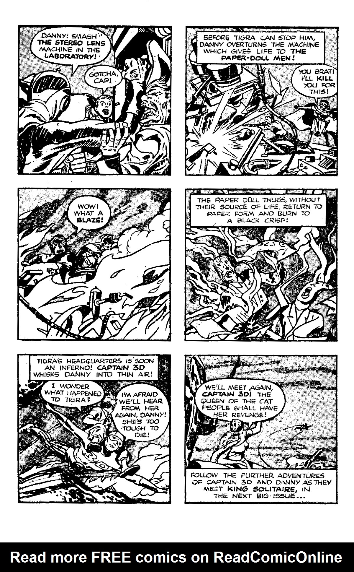 Read online Captain 3-D comic -  Issue # Full - 24