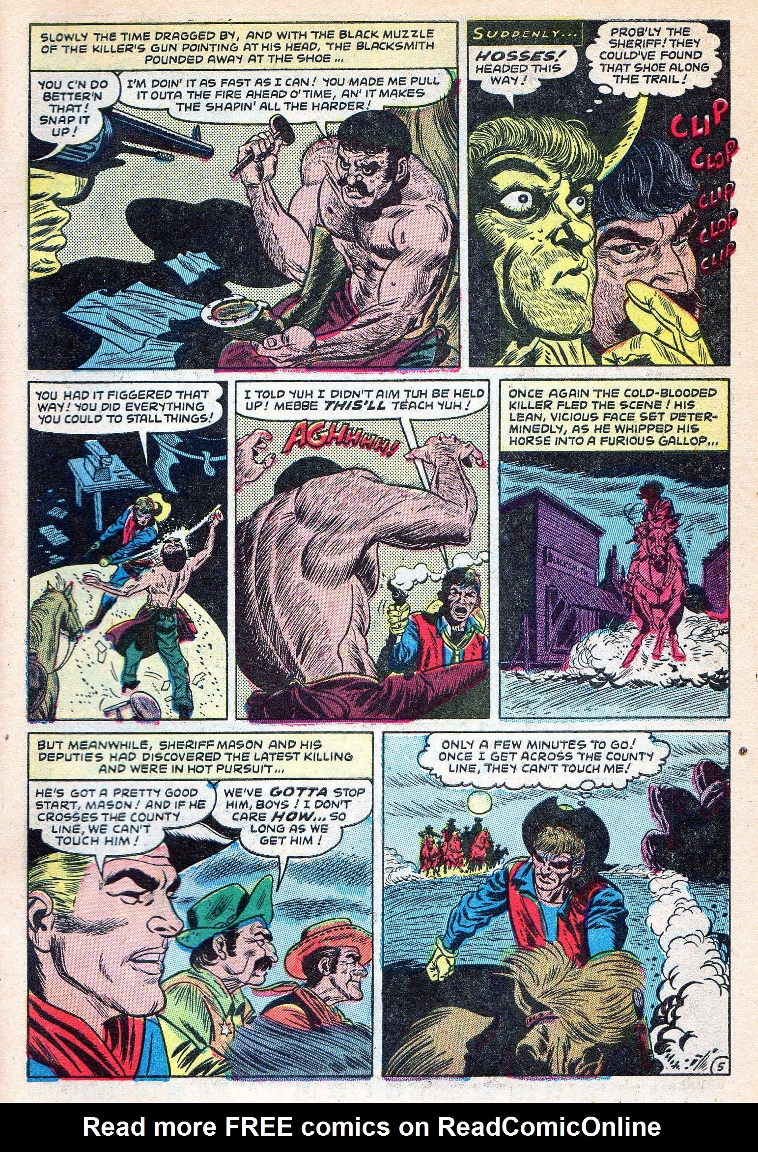 Read online Western Outlaws (1954) comic -  Issue #3 - 31