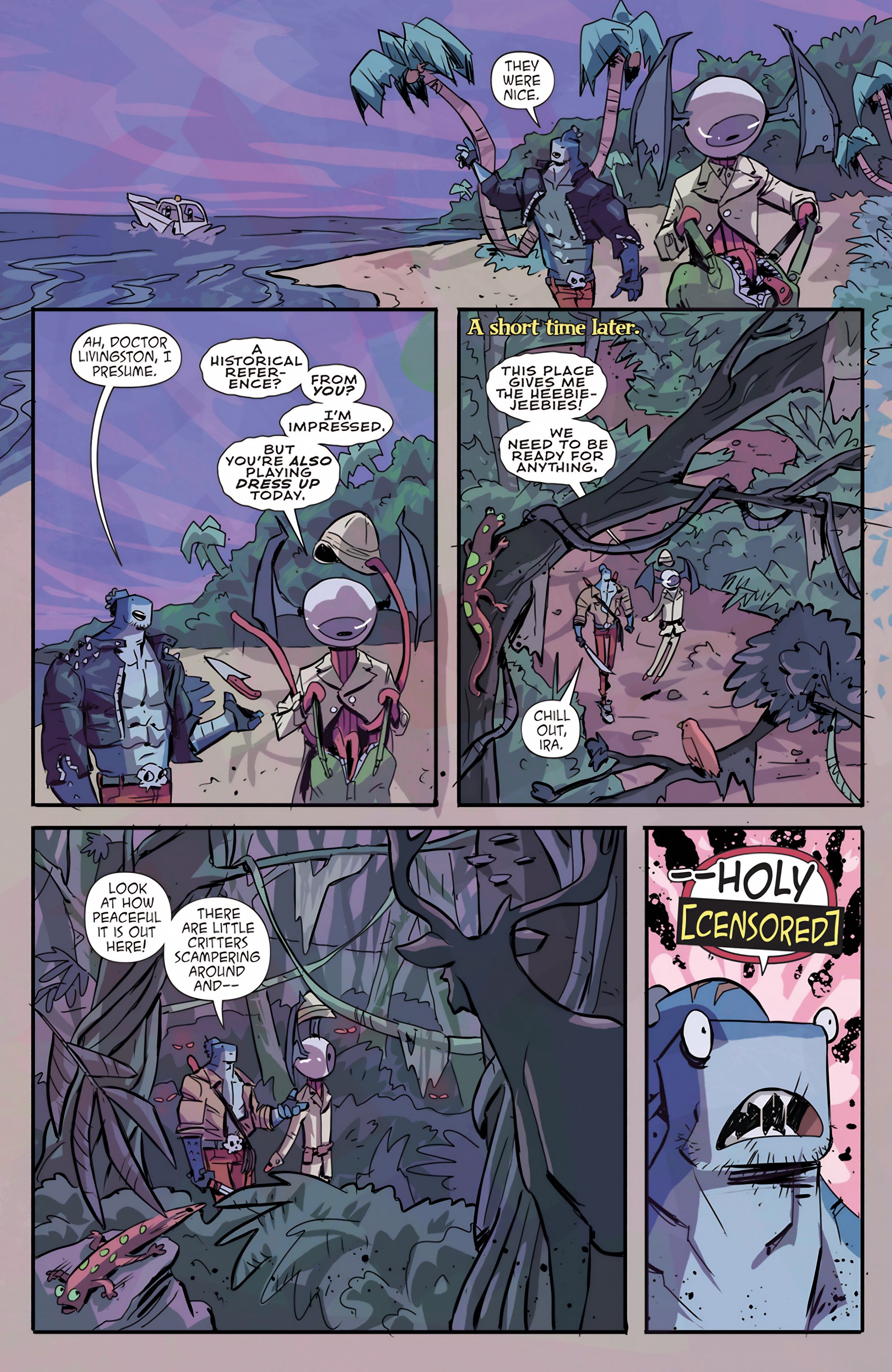 Read online Metalshark Bro: Assault On Hamzig Island comic -  Issue # TPB - 67