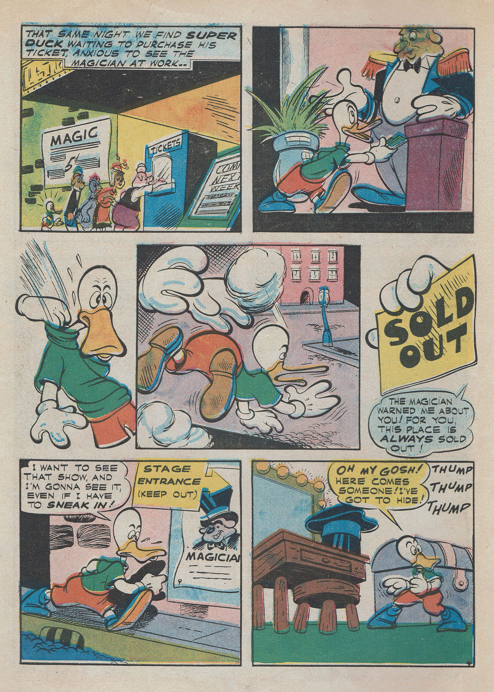 Read online Super Duck Comics comic -  Issue #1 - 6