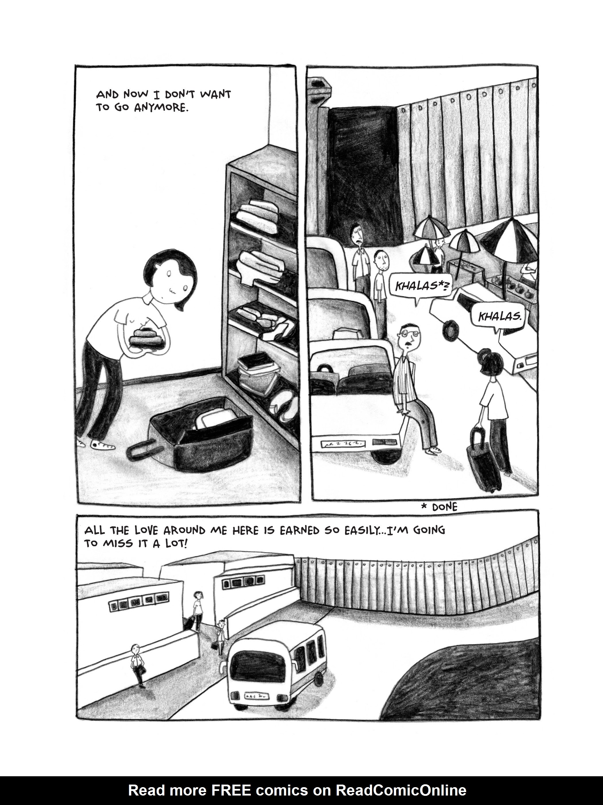 Read online Green Almonds: Letters from Palestine comic -  Issue # TPB (Part 2) - 44