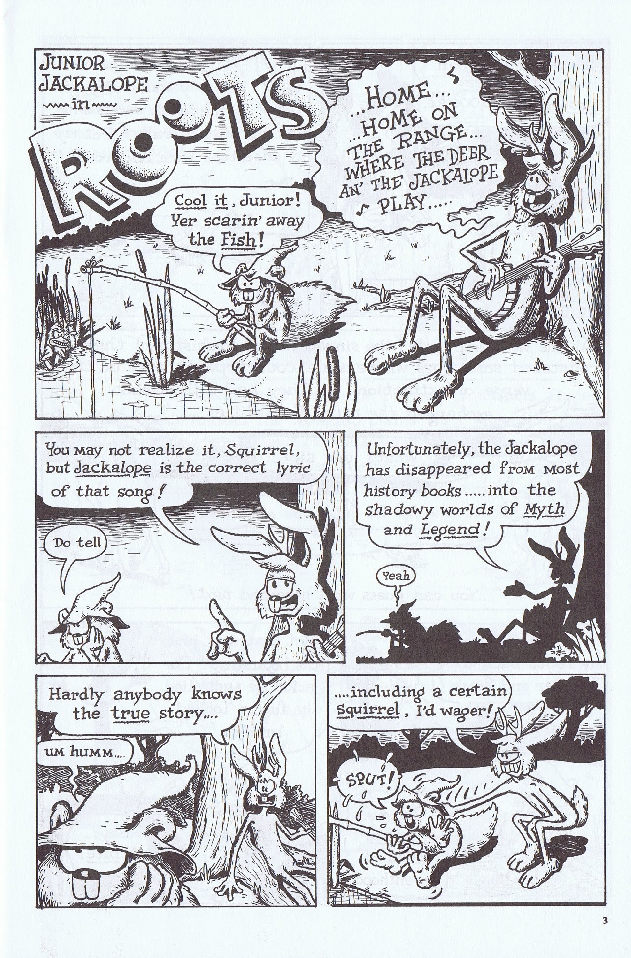 Read online Tales Of The Jackalope comic -  Issue #1 - 5