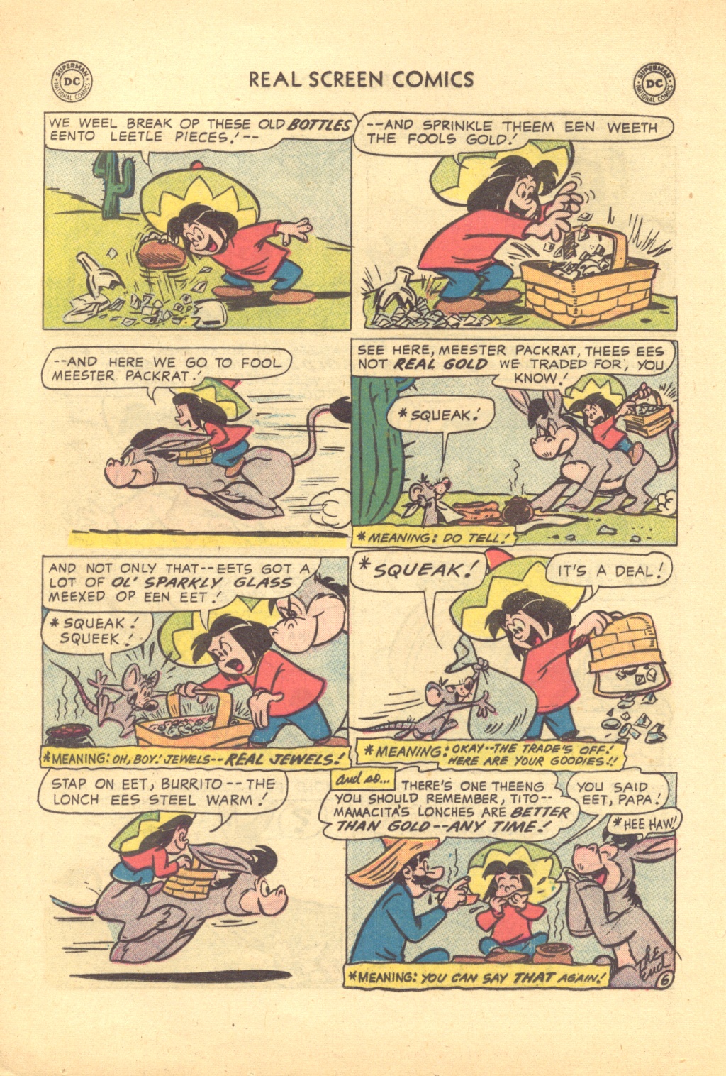 Read online Real Screen Comics comic -  Issue #111 - 16