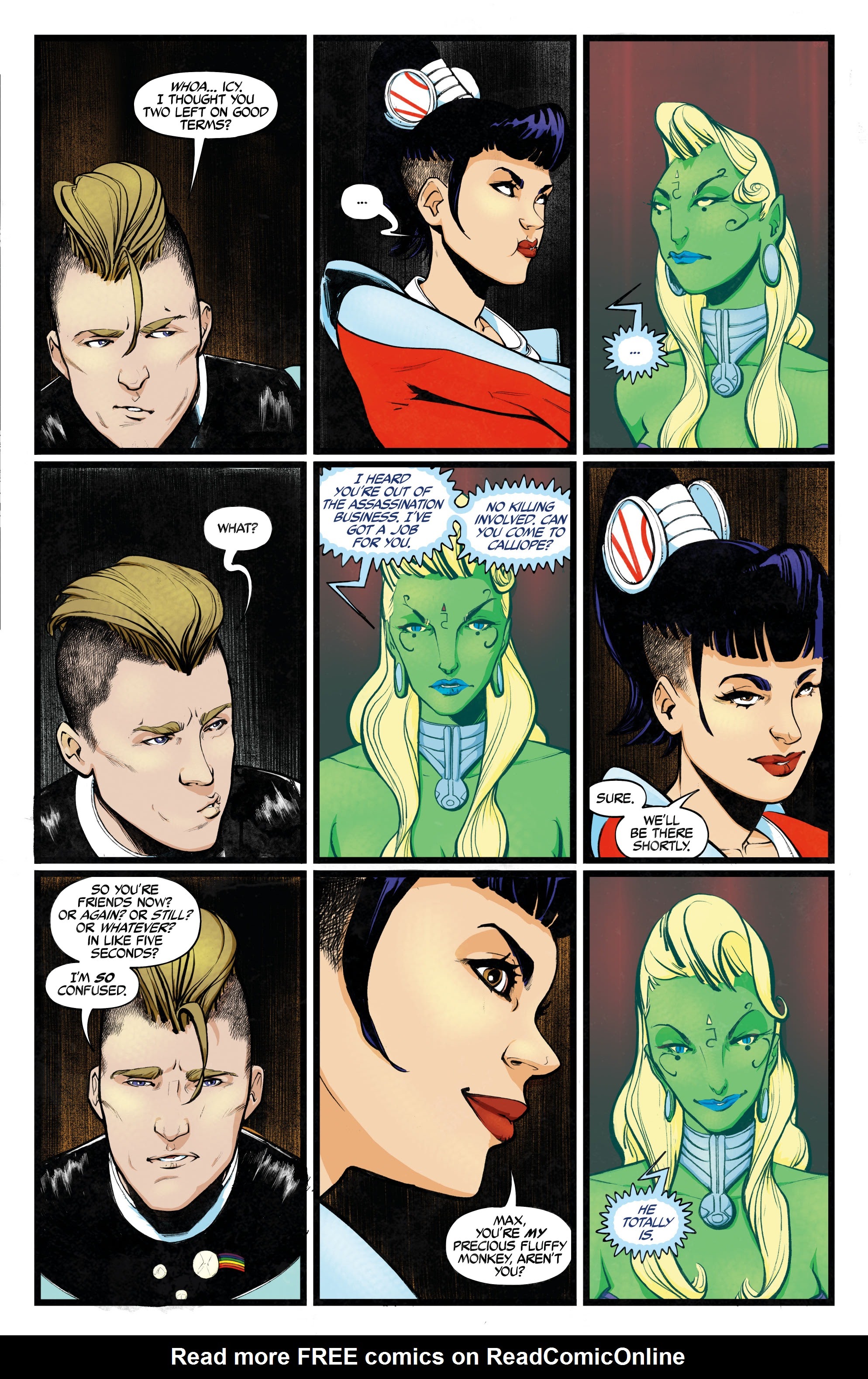 Read online Killer Queens comic -  Issue #1 - 11