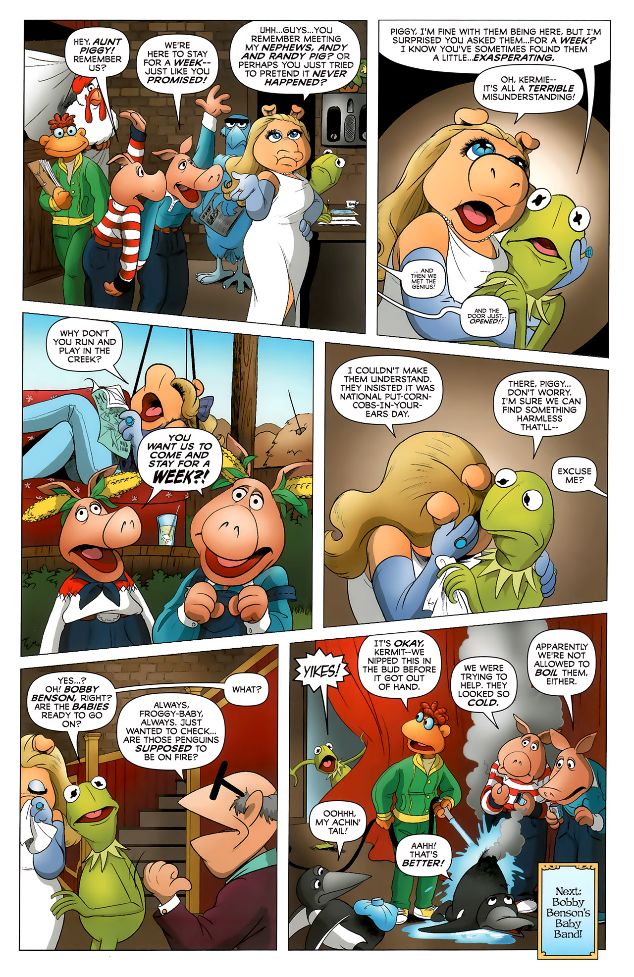Read online The Muppet Show: The Comic Book comic -  Issue #5 - 6