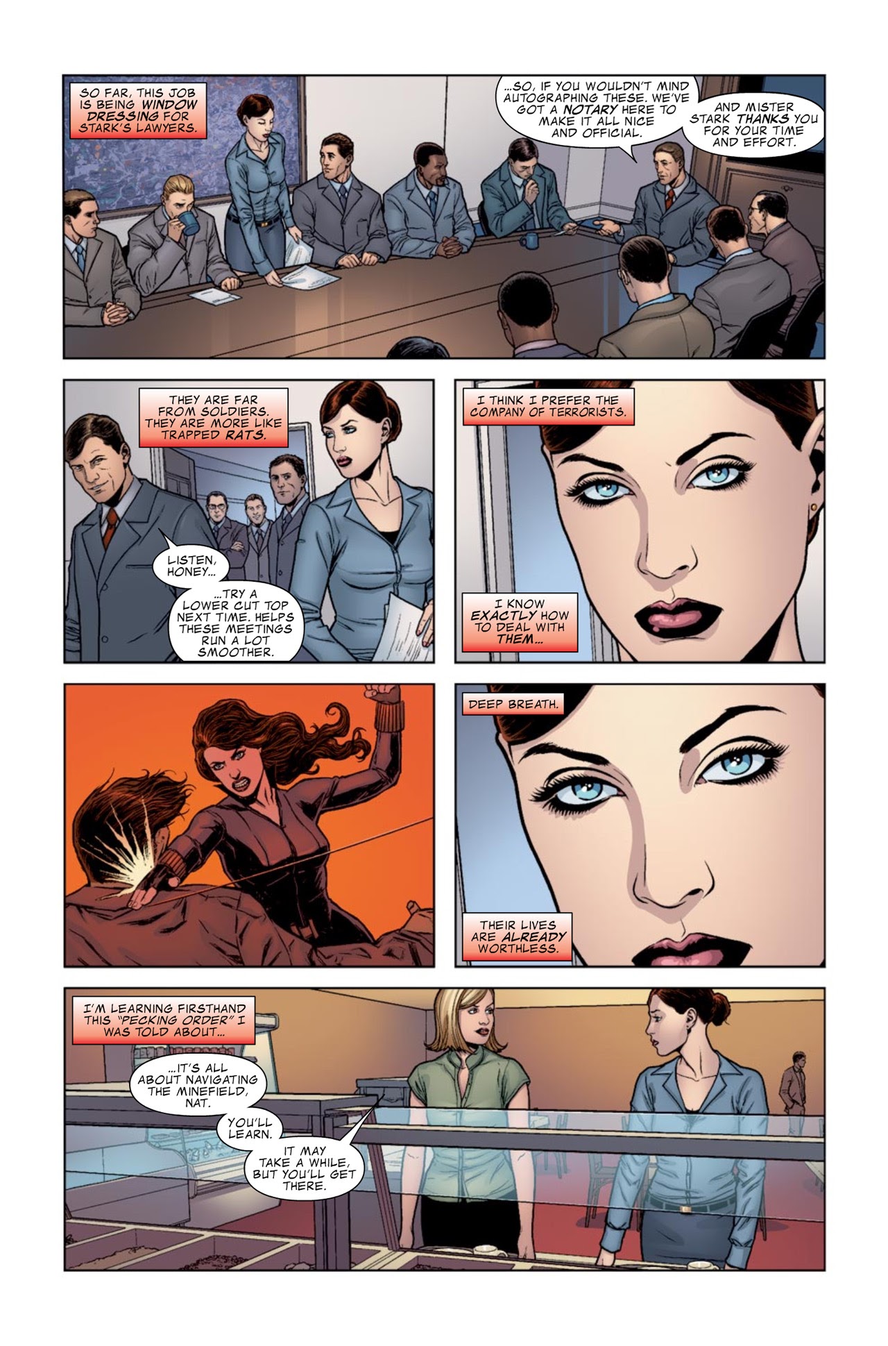 Read online Iron Man 2: Black Widow: Agent of S.H.I.E.L.D. comic -  Issue # Full - 5