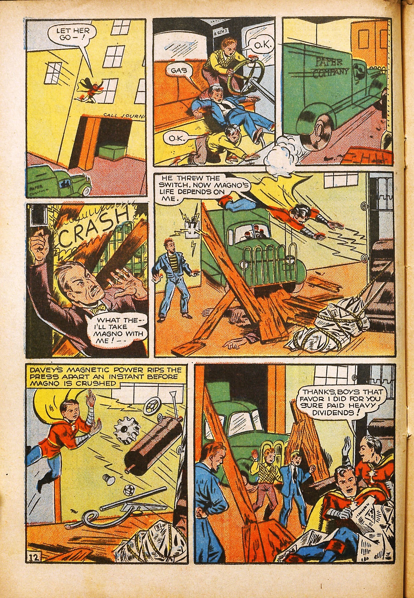 Read online Super-Mystery Comics comic -  Issue #15 - 15