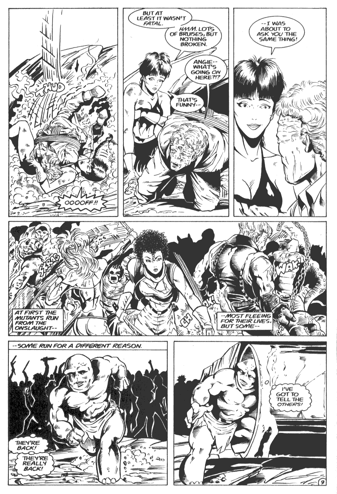Read online Ex-Mutants (1986) comic -  Issue #4 - 11