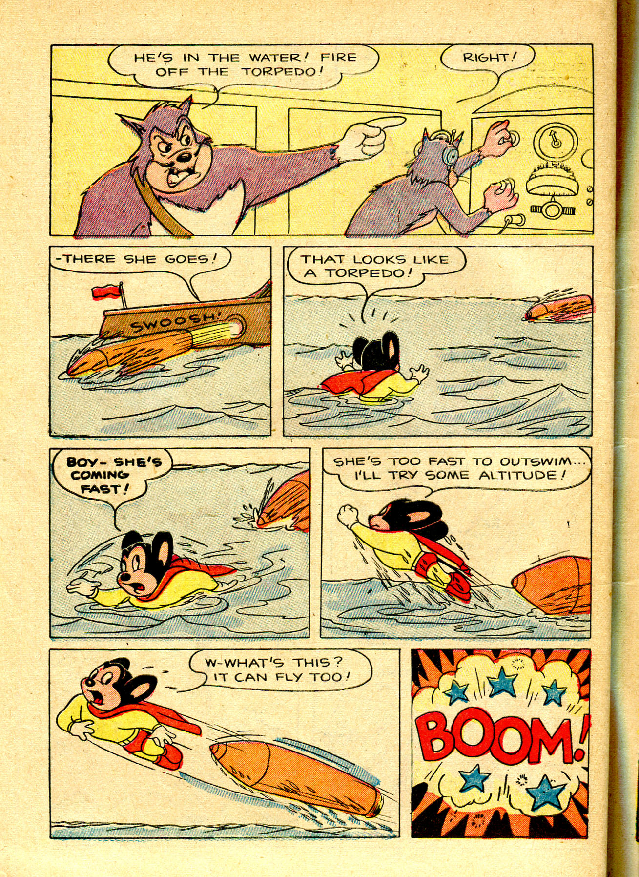Read online Paul Terry's Mighty Mouse Comics comic -  Issue #42 - 93
