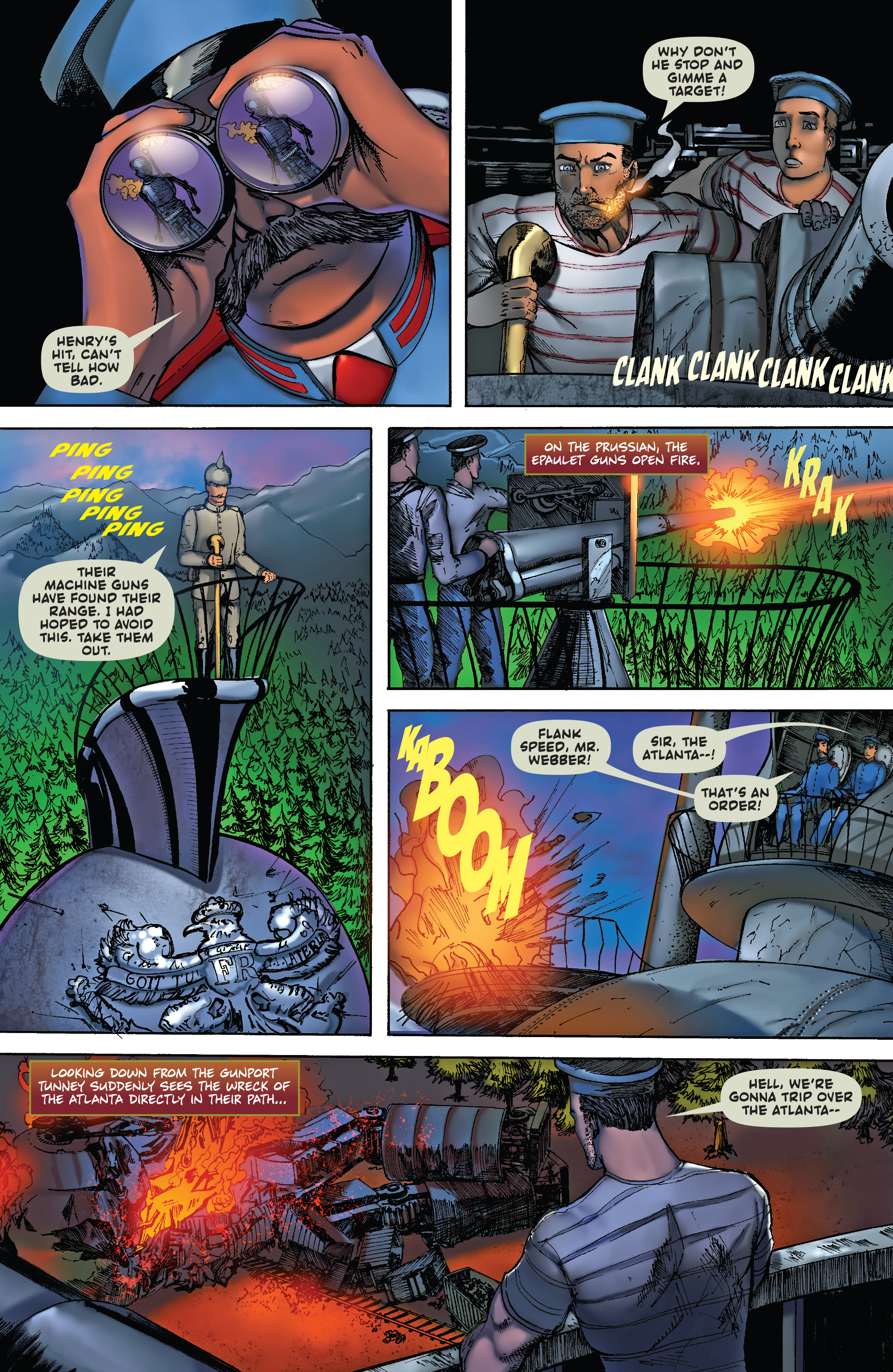 Read online Larry Blamire’s Steam Wars comic -  Issue #3 - 15