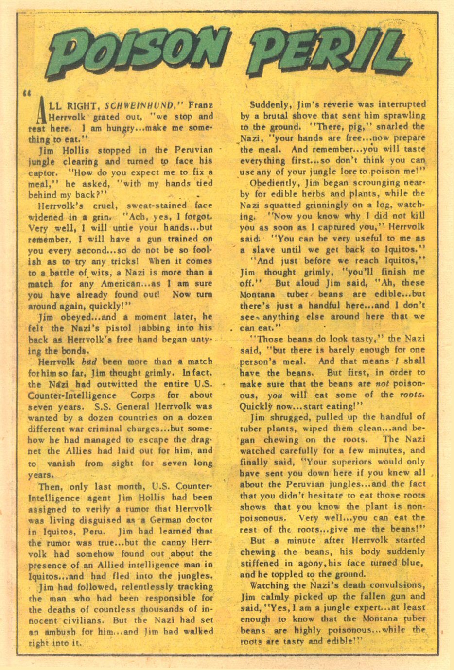 Read online Operation: Peril comic -  Issue #11 - 12