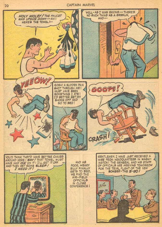 Read online Captain Marvel Adventures comic -  Issue #27 - 20