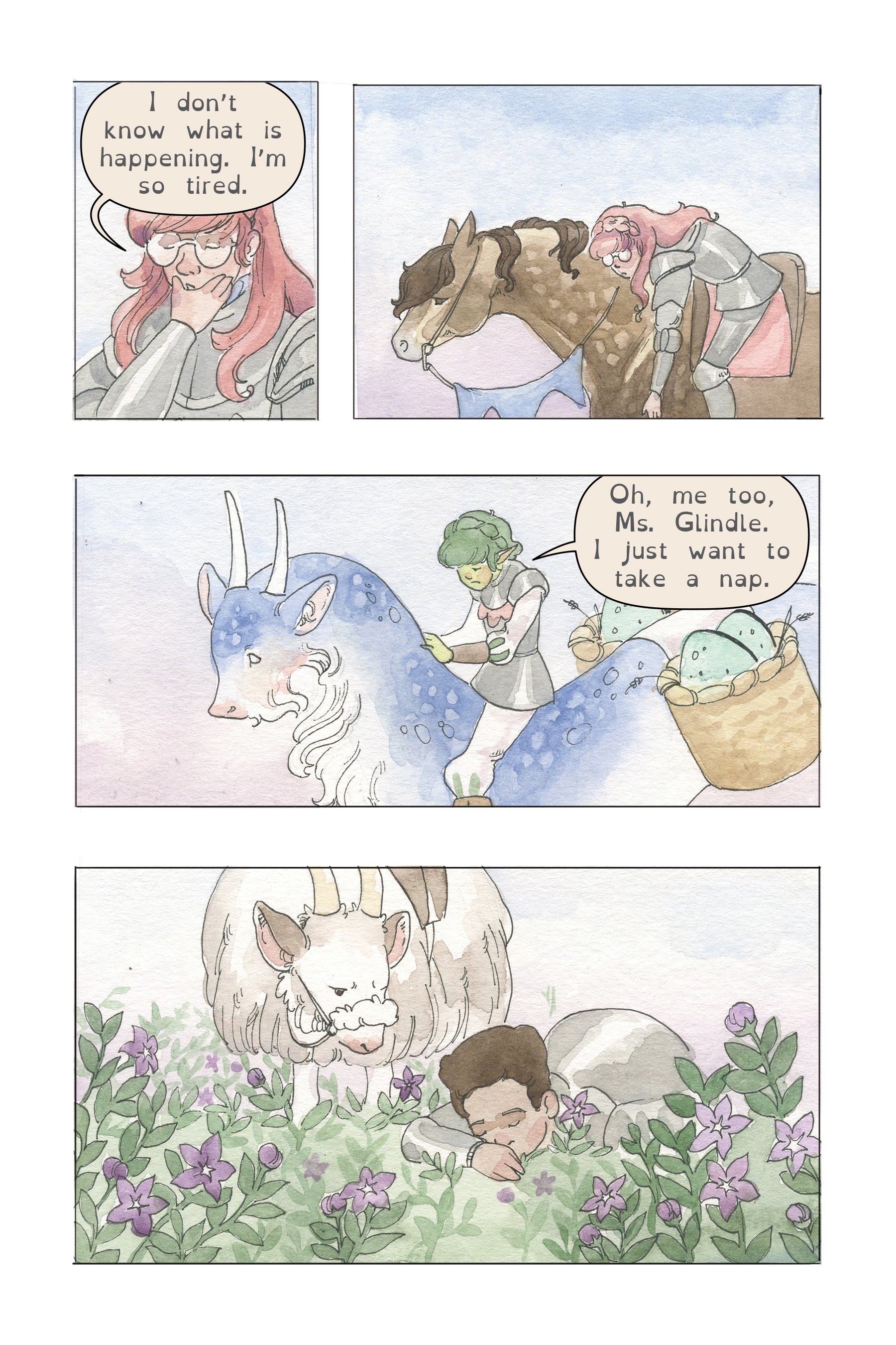 Read online Emiline: Knight in Training comic -  Issue # Full - 31