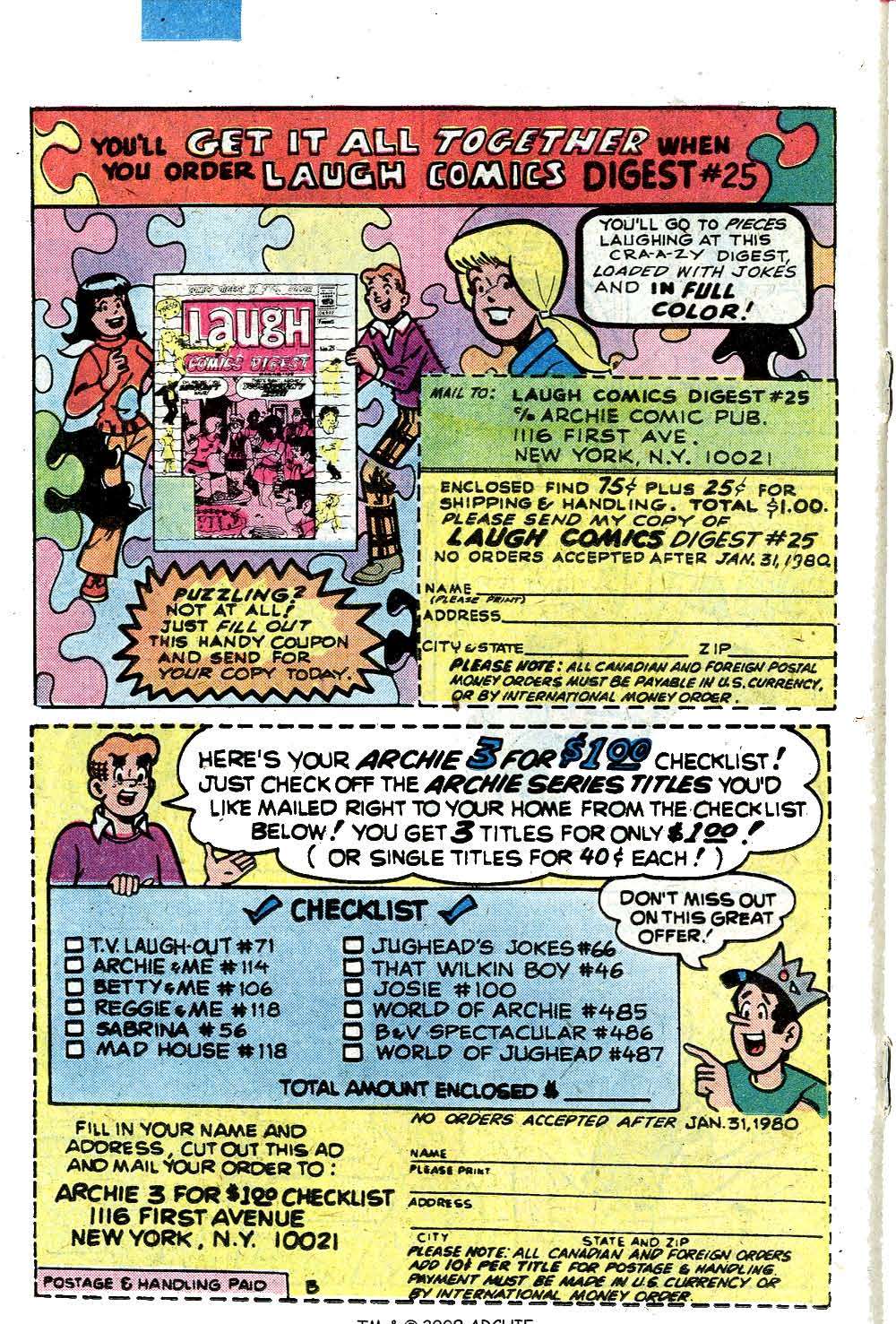 Read online Archie's Girls Betty and Veronica comic -  Issue #286 - 18