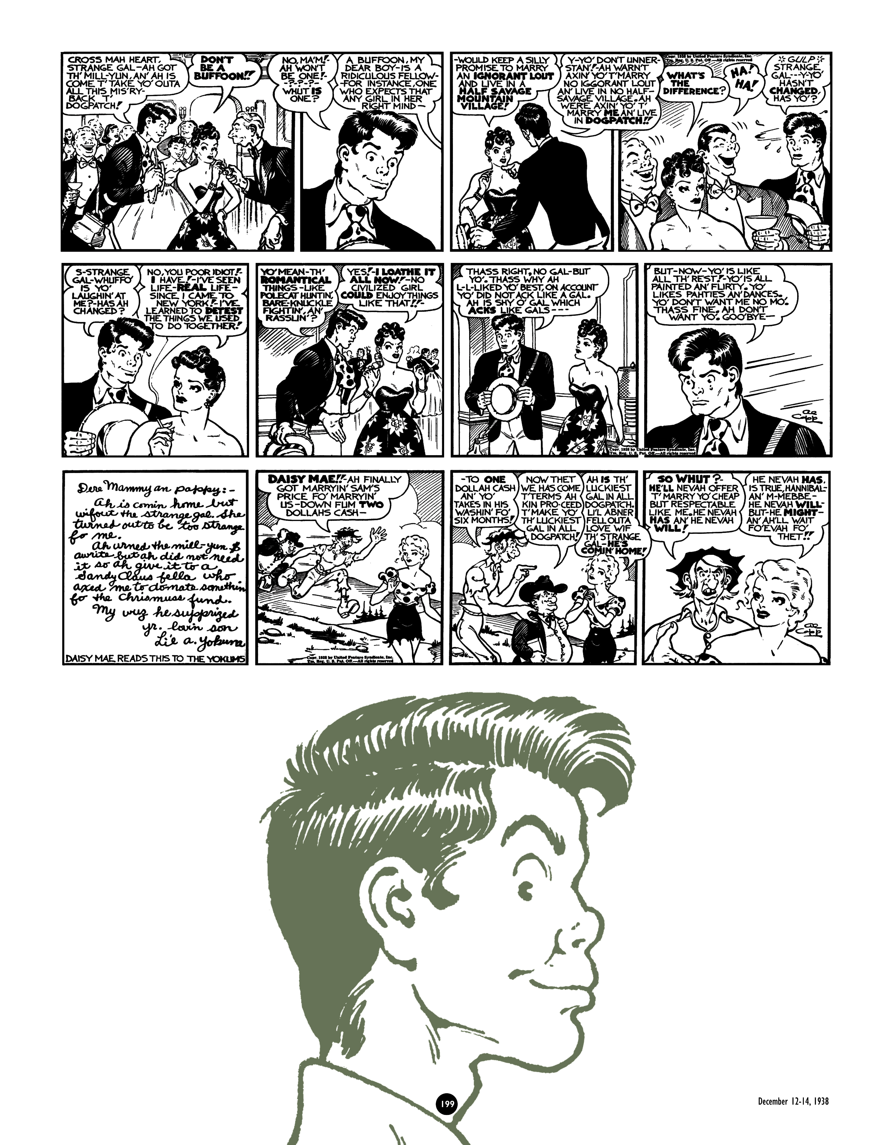 Read online Al Capp's Li'l Abner Complete Daily & Color Sunday Comics comic -  Issue # TPB 2 (Part 3) - 1