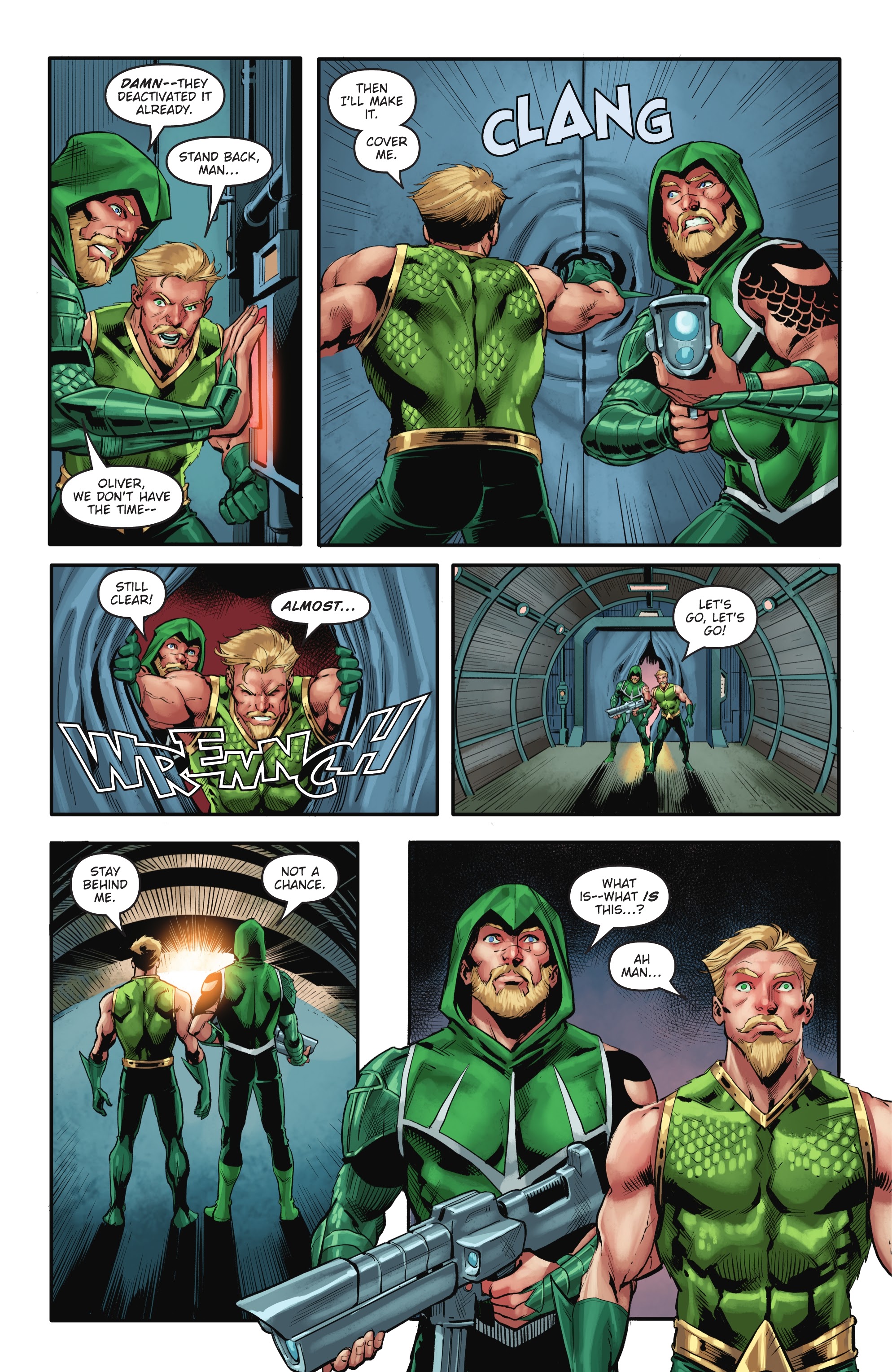 Read online Aquaman/Green Arrow - Deep Target comic -  Issue #3 - 23
