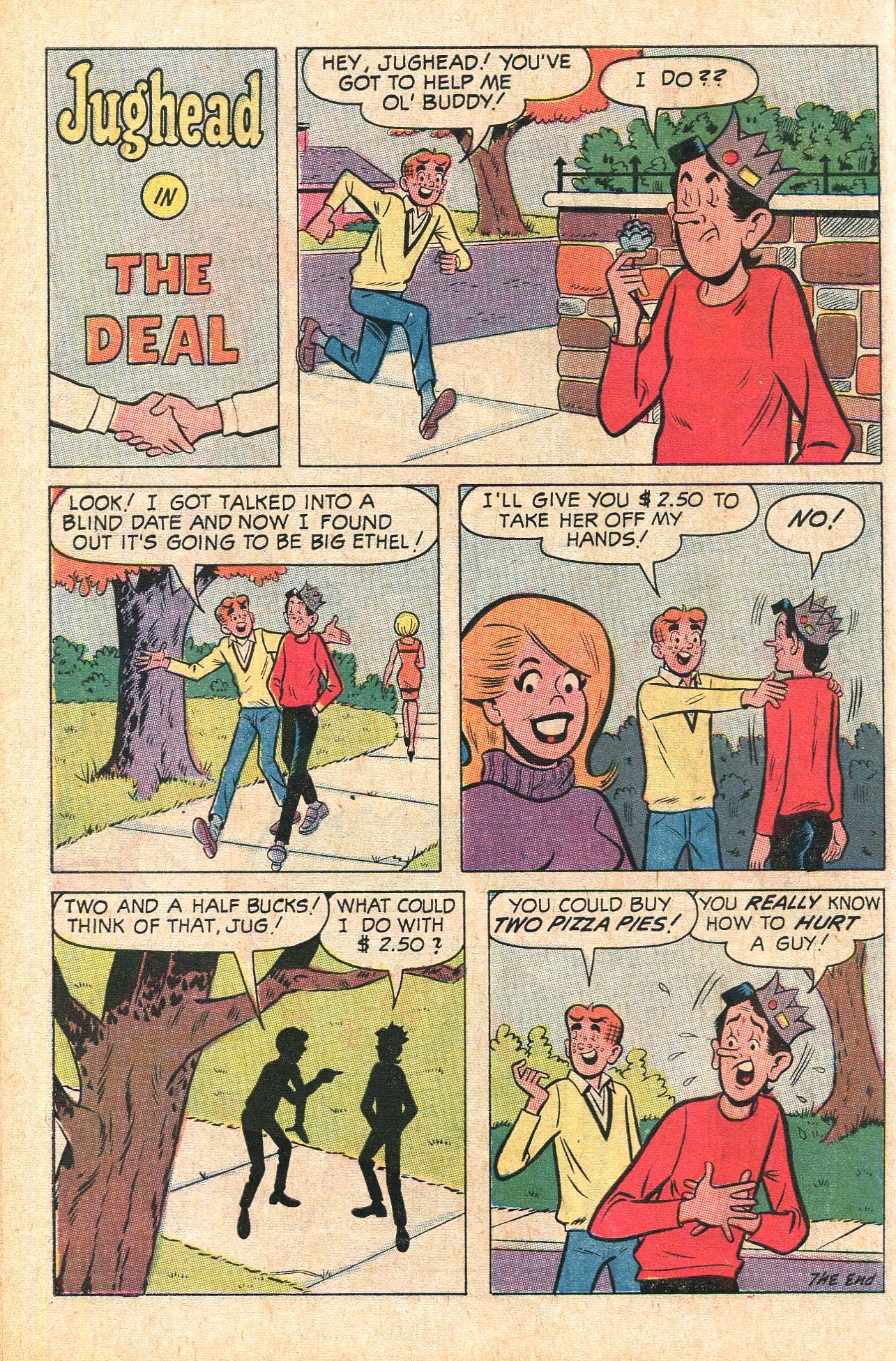 Read online Jughead's Jokes comic -  Issue #21 - 56