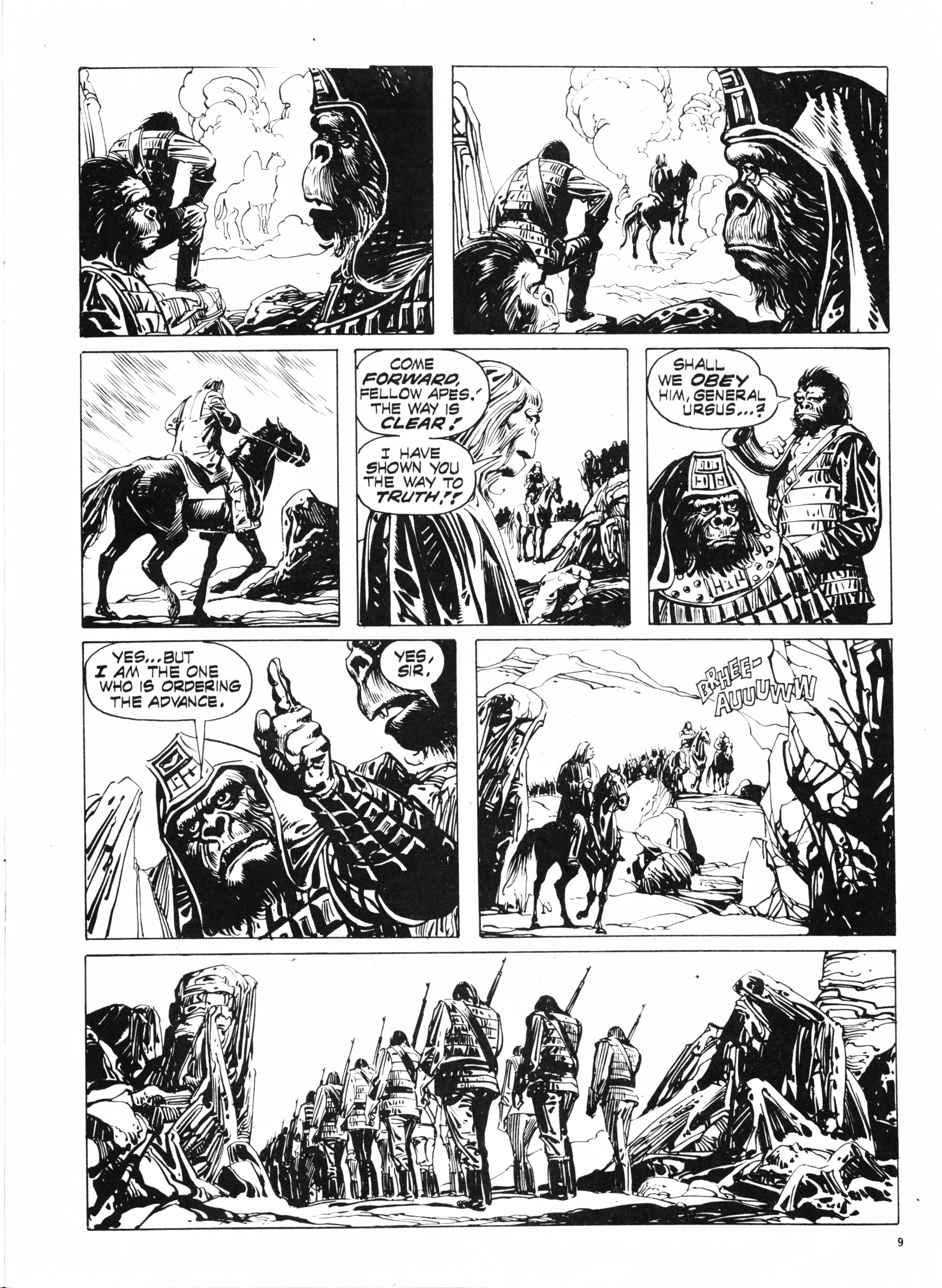 Read online Planet of the Apes (1974) comic -  Issue #44 - 9