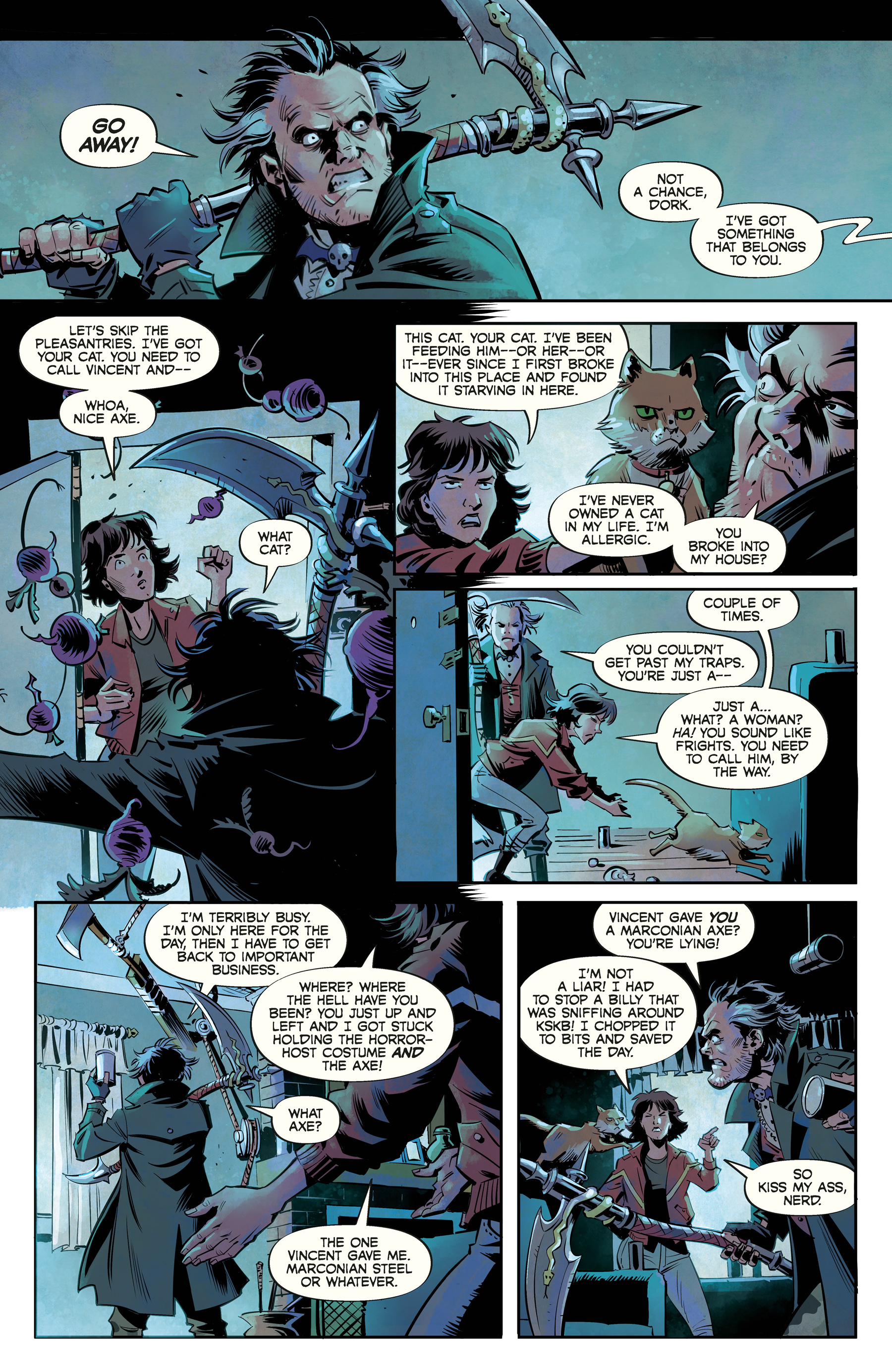 Read online Count Crowley: Mediocre Midnight Monster Hunter comic -  Issue #1 - 13