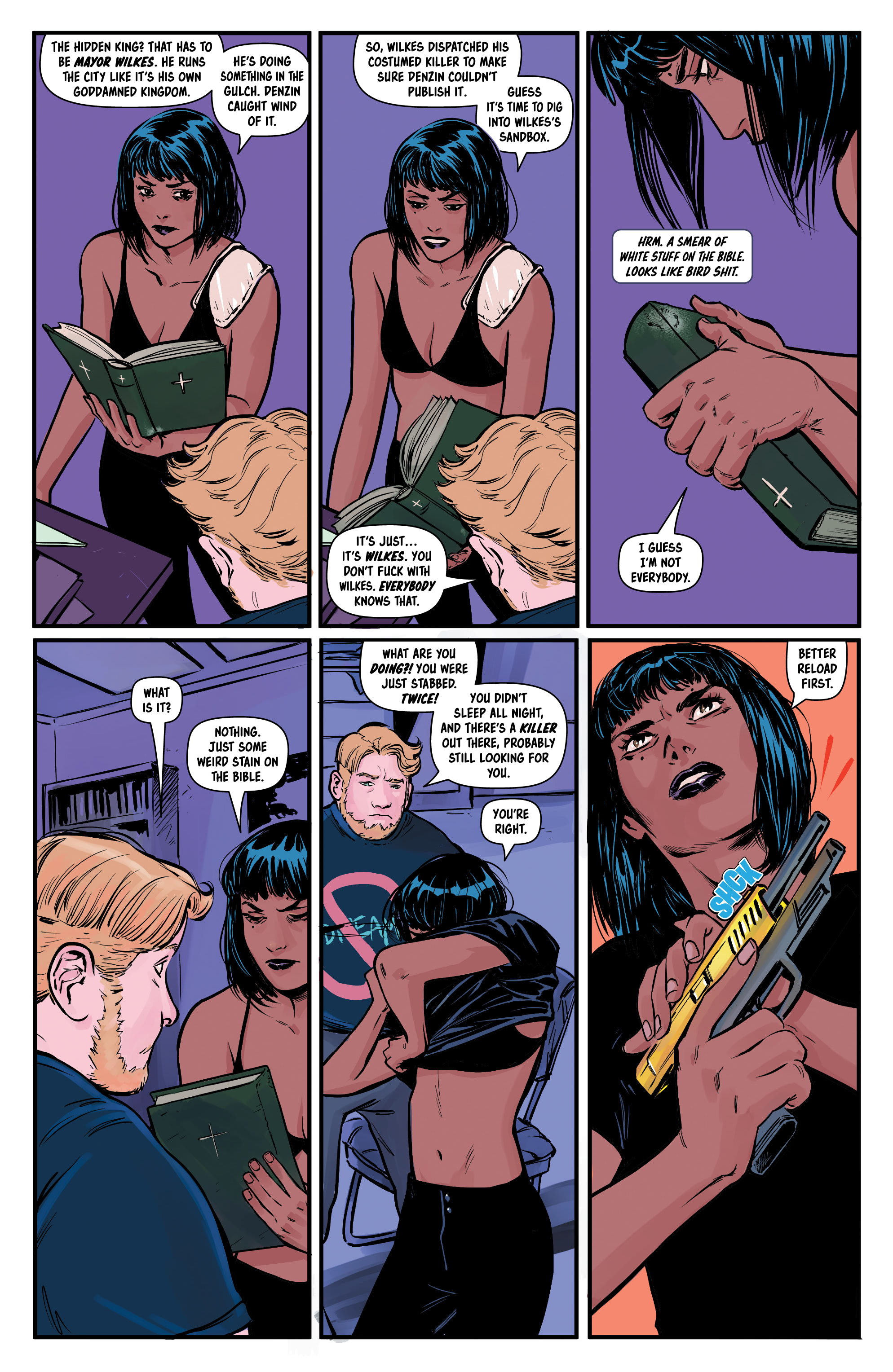 Read online Bylines in Blood comic -  Issue #2 - 10