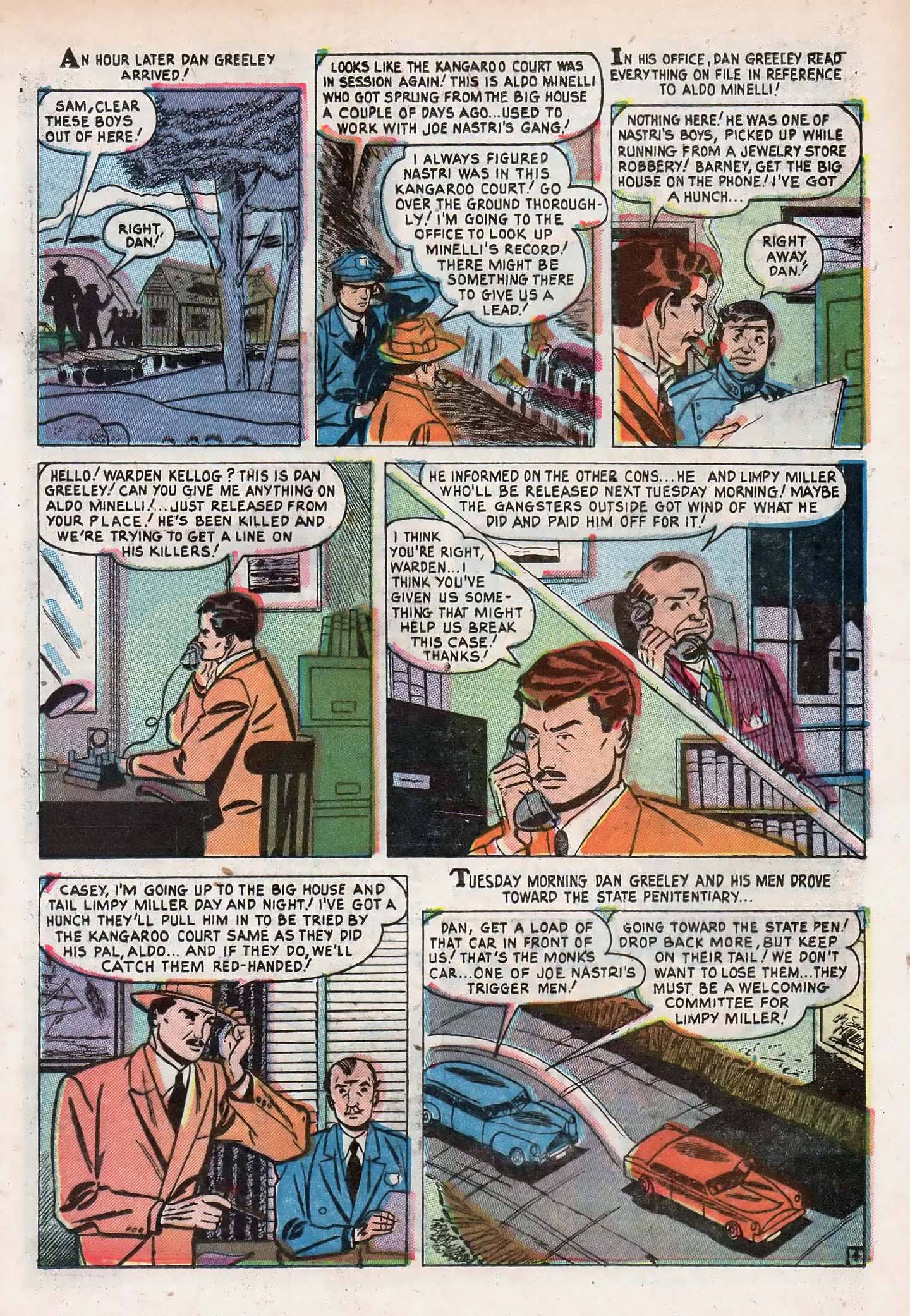 Read online Crime Cases Comics (1951) comic -  Issue #12 - 23