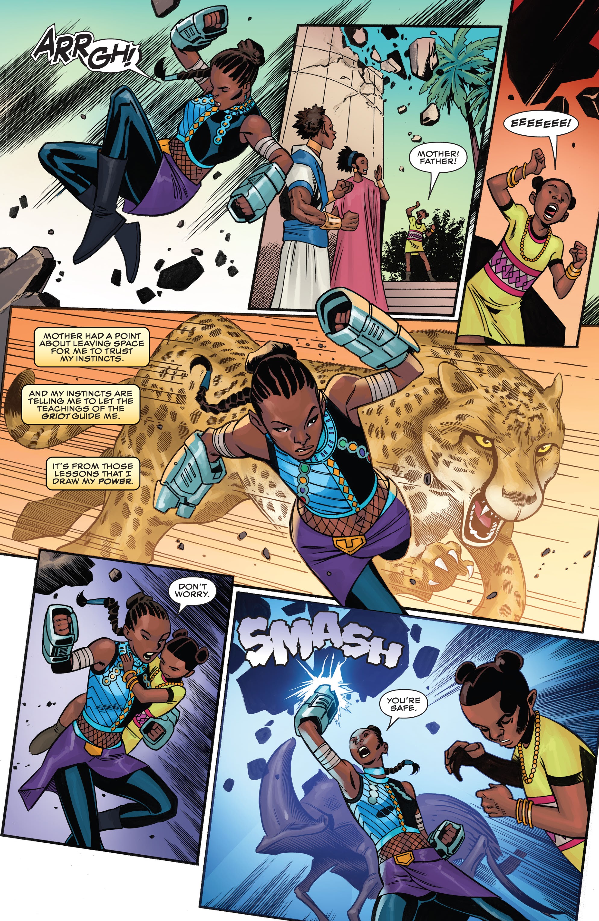 Read online Wakanda comic -  Issue #1 - 16
