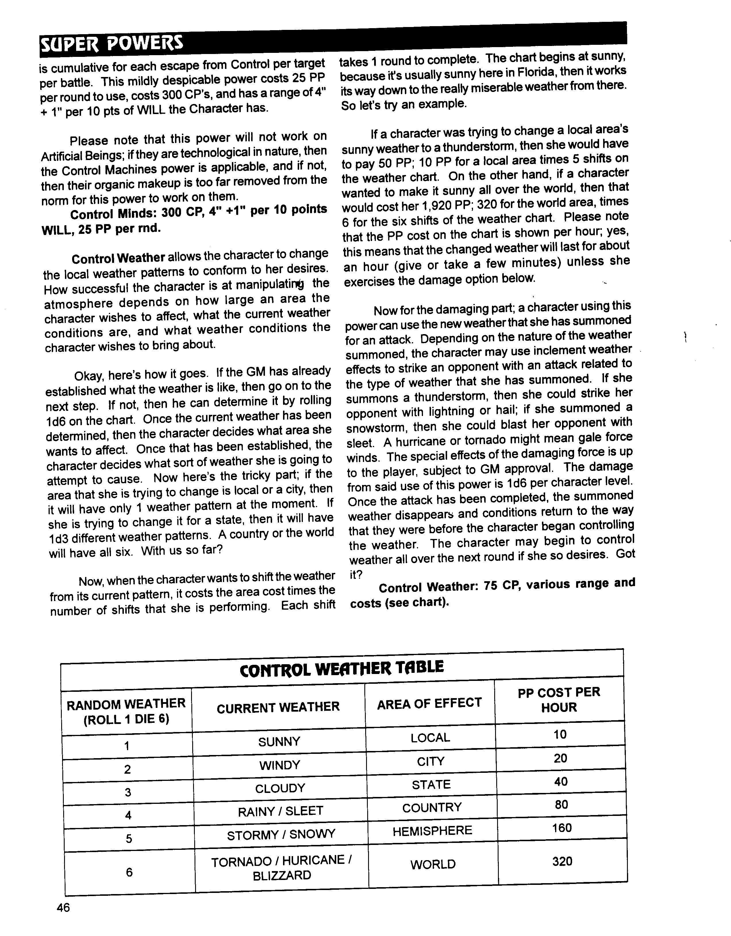 Read online Superbabes: The Femforce Role-Playing Game comic -  Issue # TPB - 48