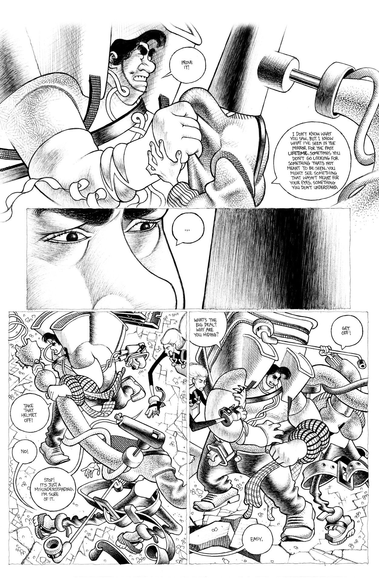 Read online Faceless and the Family comic -  Issue #1 - 42