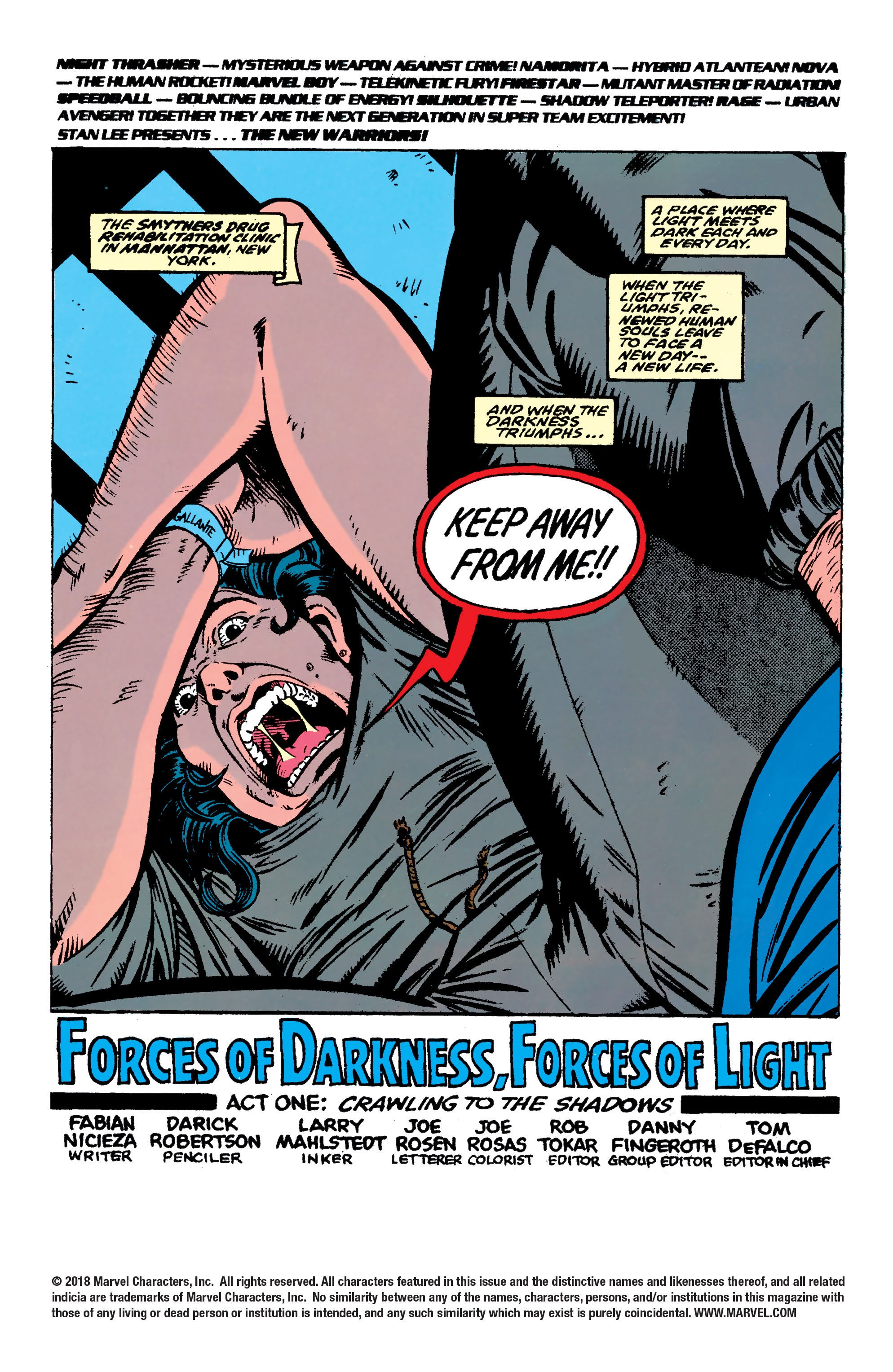 Read online The New Warriors comic -  Issue #32 - 2