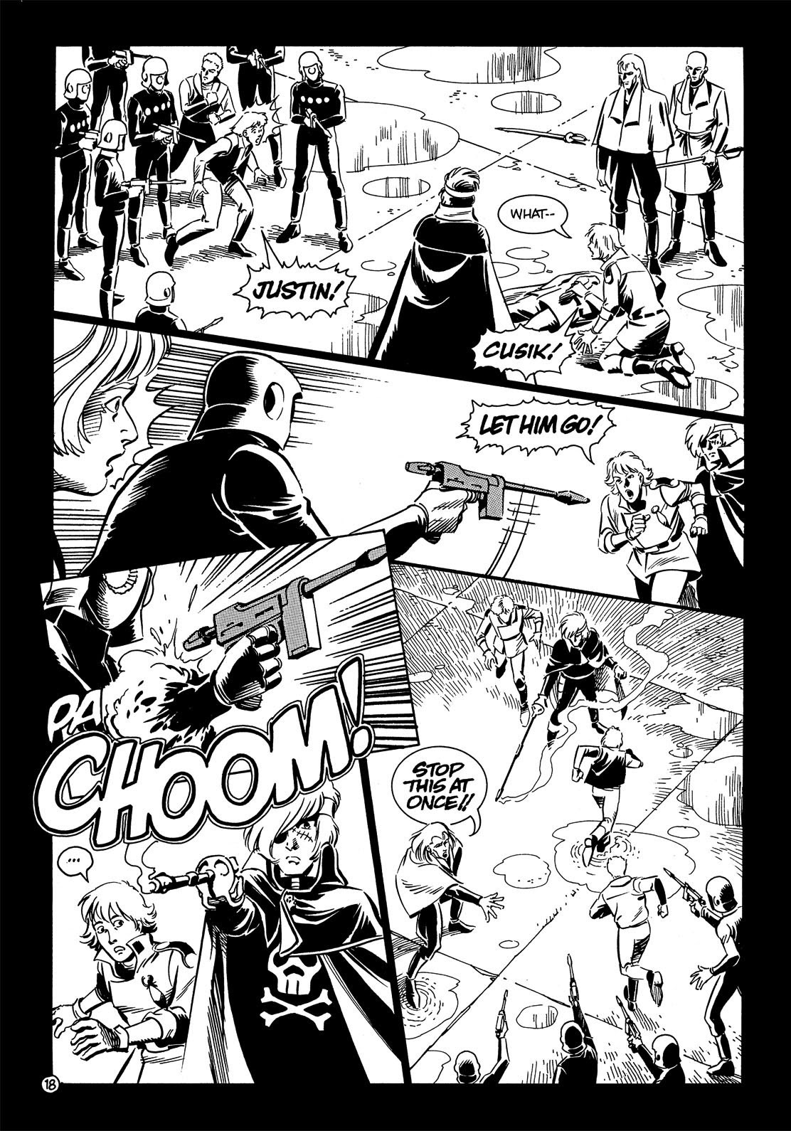 Read online Captain Harlock: The Machine People comic -  Issue #4 - 21