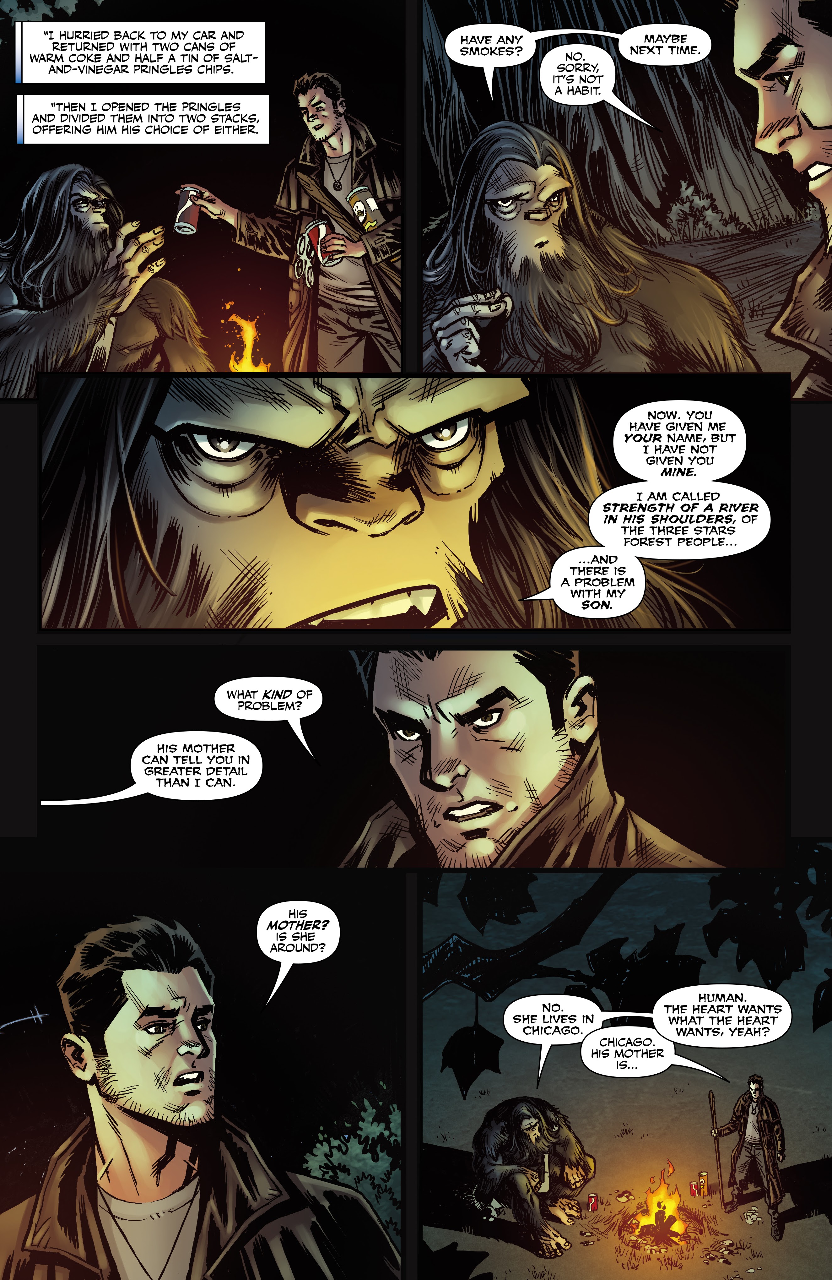 Read online Jim Butcher's The Dresden Files: Bigfoot comic -  Issue # TPB - 12